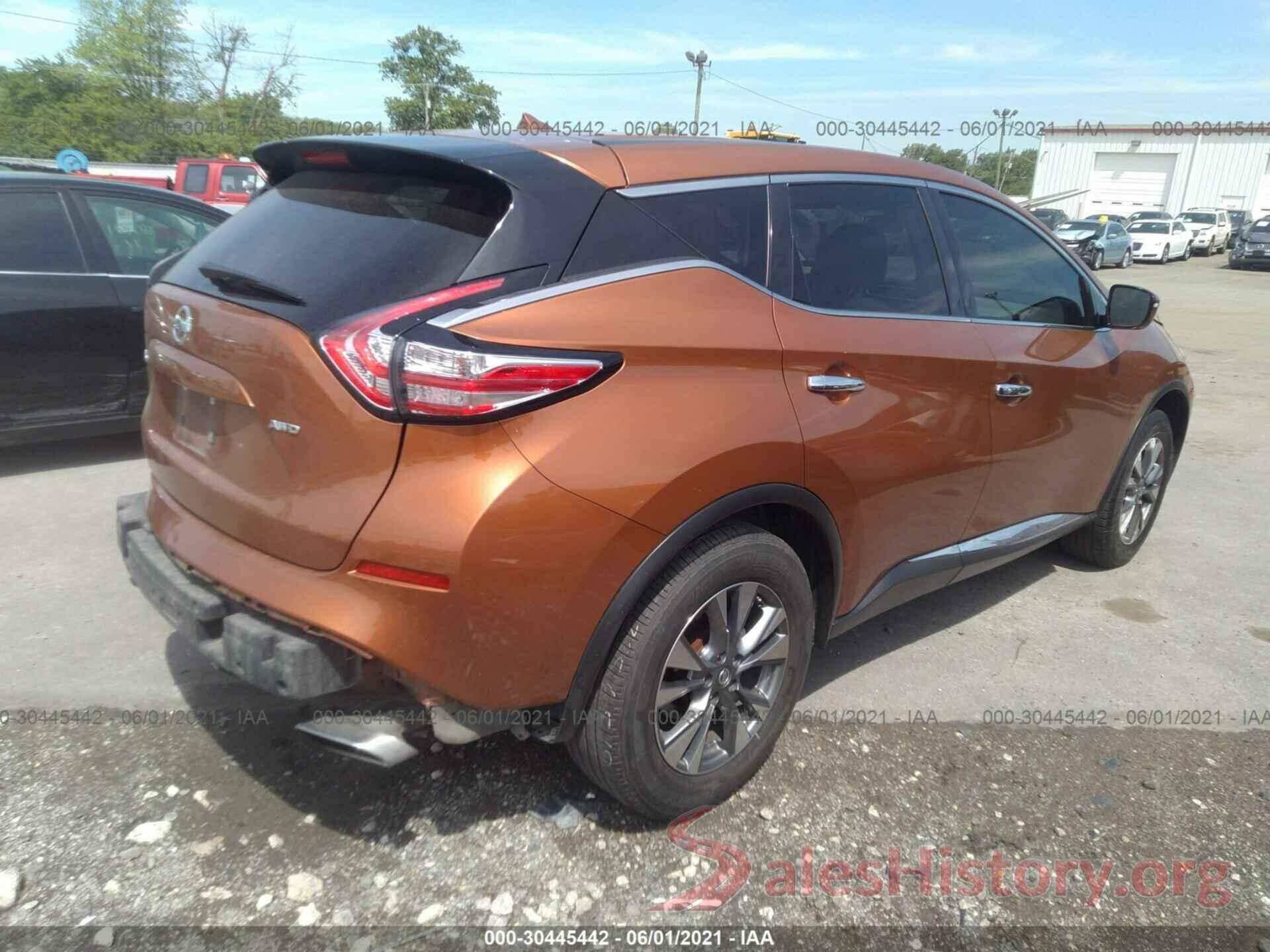 5N1AZ2MH7GN123390 2016 NISSAN MURANO