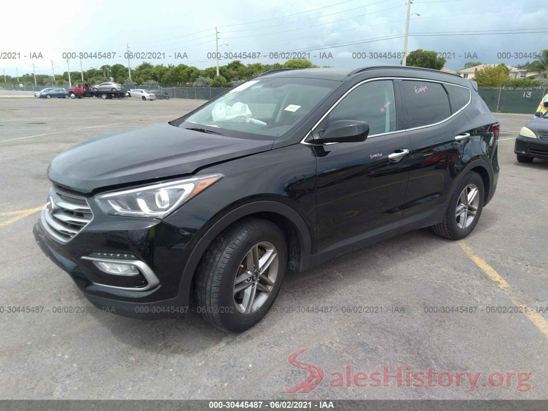 5NMZU3LB2HH034897 2017 HYUNDAI SANTA FE SPORT