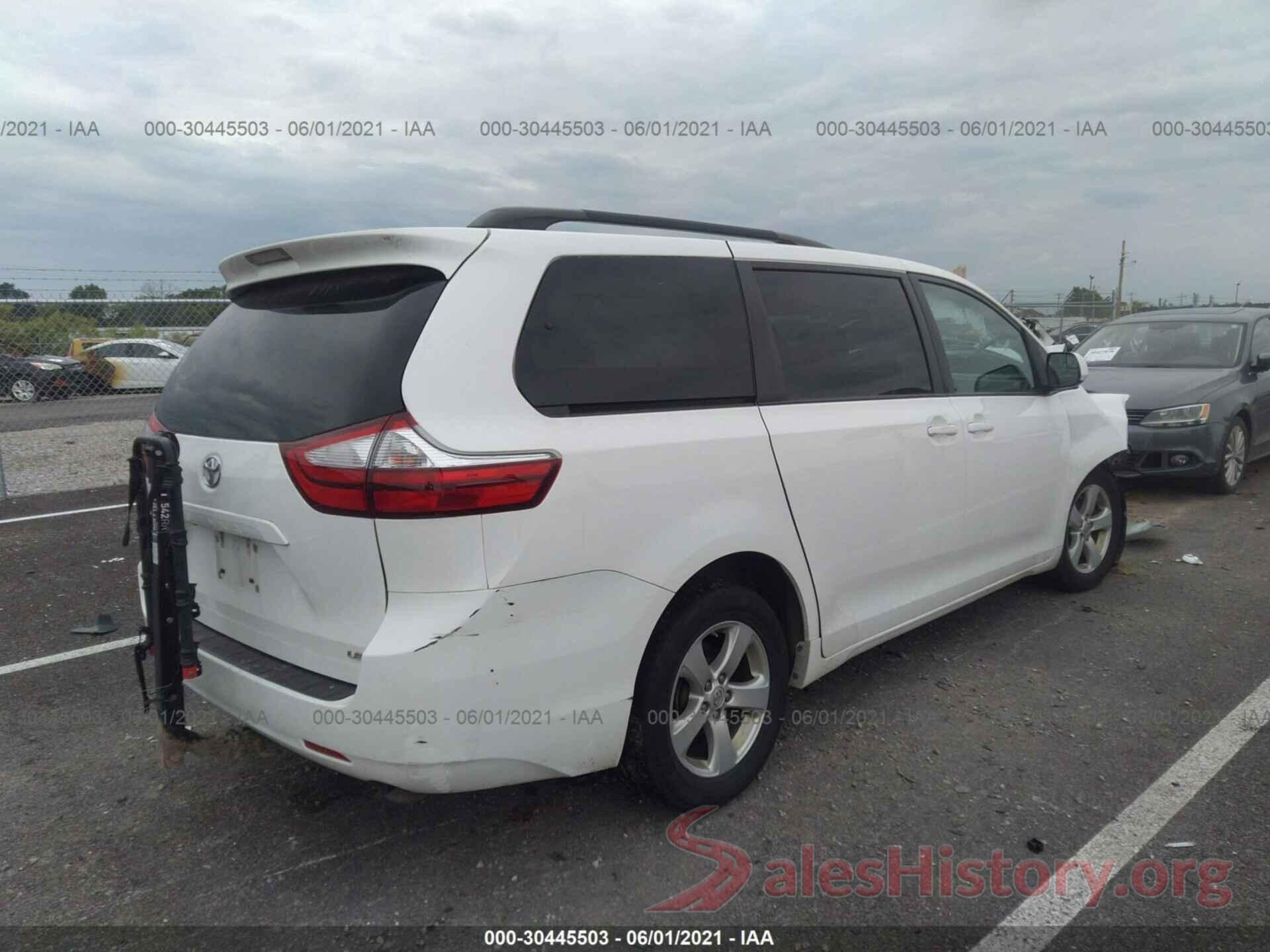 5TDKK3DC0GS748215 2016 TOYOTA SIENNA