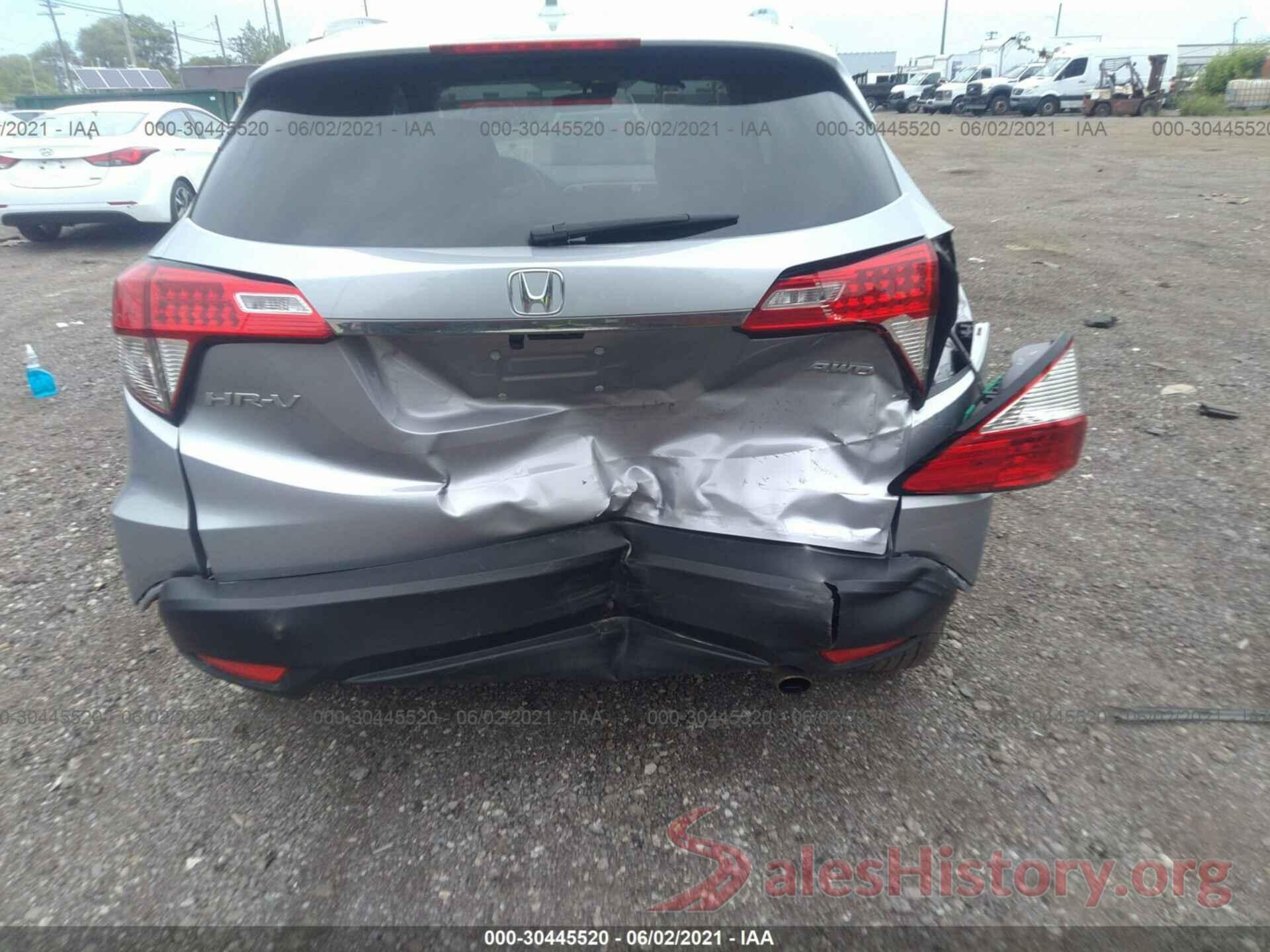 3CZRU6H51KM710274 2019 HONDA HR-V