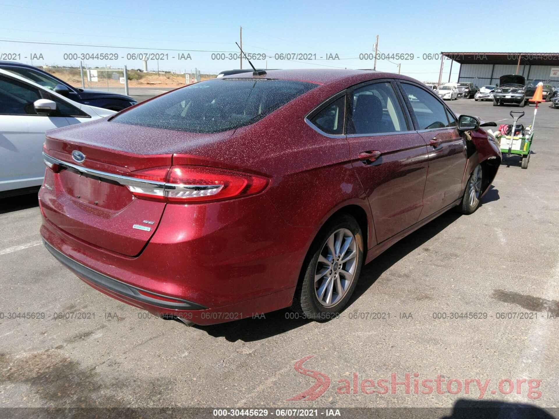 3FA6P0HD8HR104864 2017 FORD FUSION