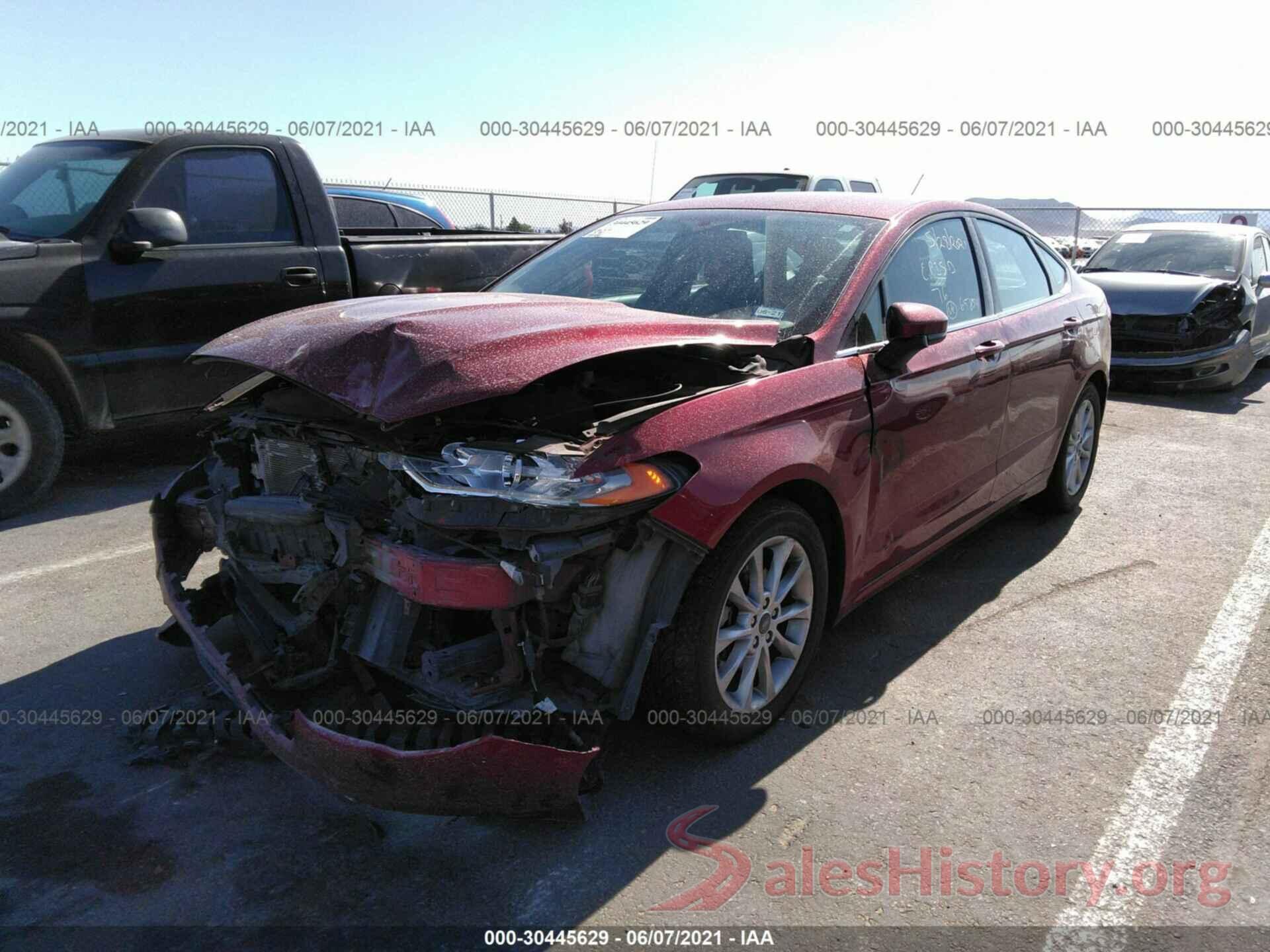 3FA6P0HD8HR104864 2017 FORD FUSION