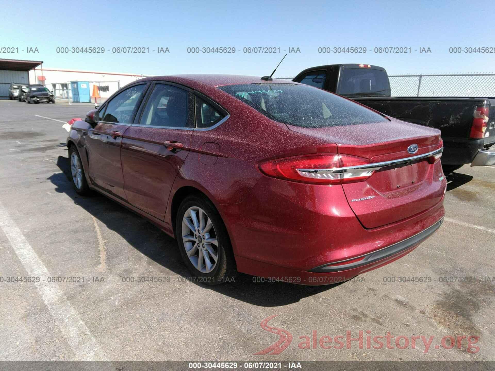 3FA6P0HD8HR104864 2017 FORD FUSION