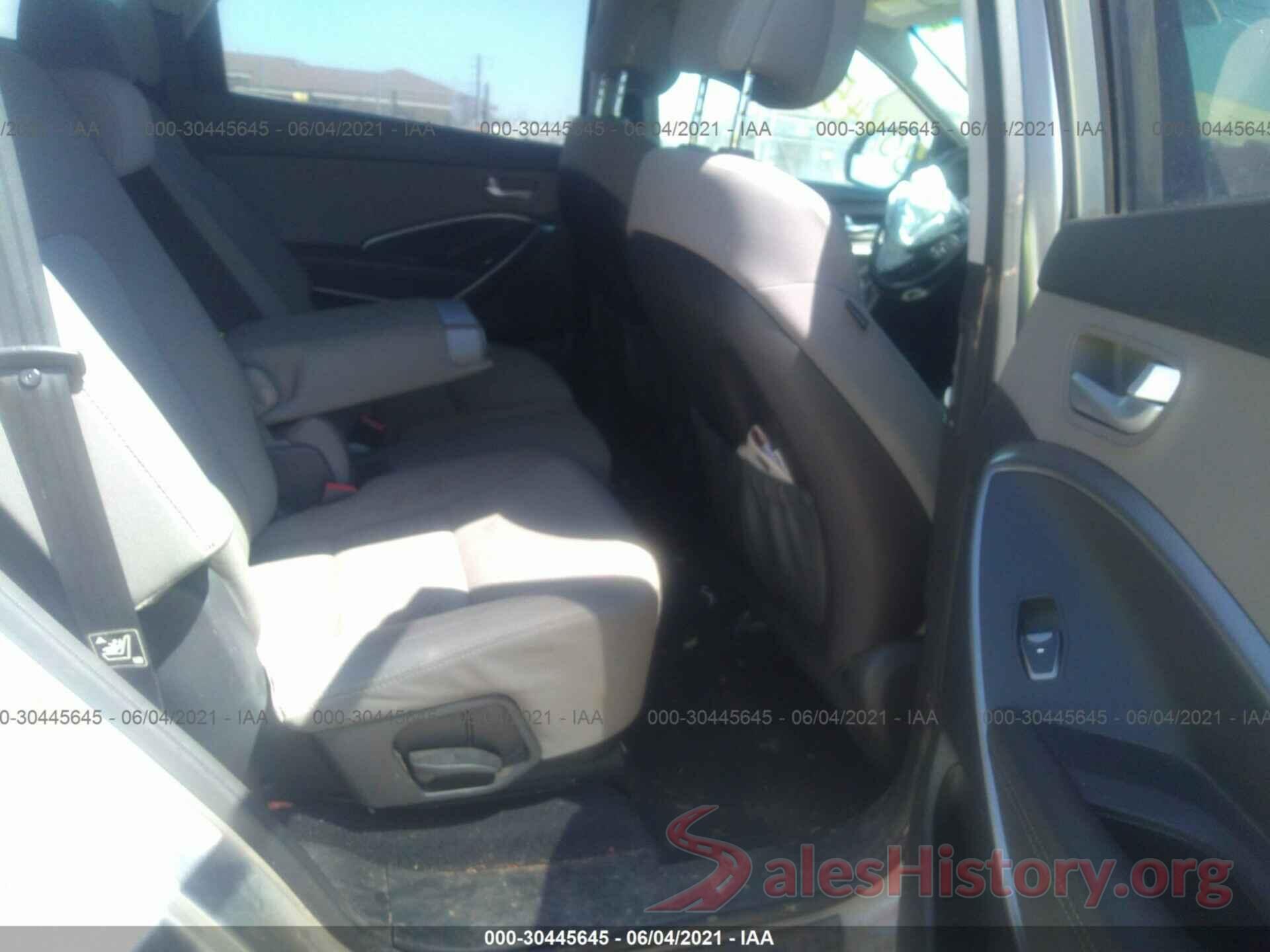 KM8SMDHF7GU161439 2016 HYUNDAI SANTA FE