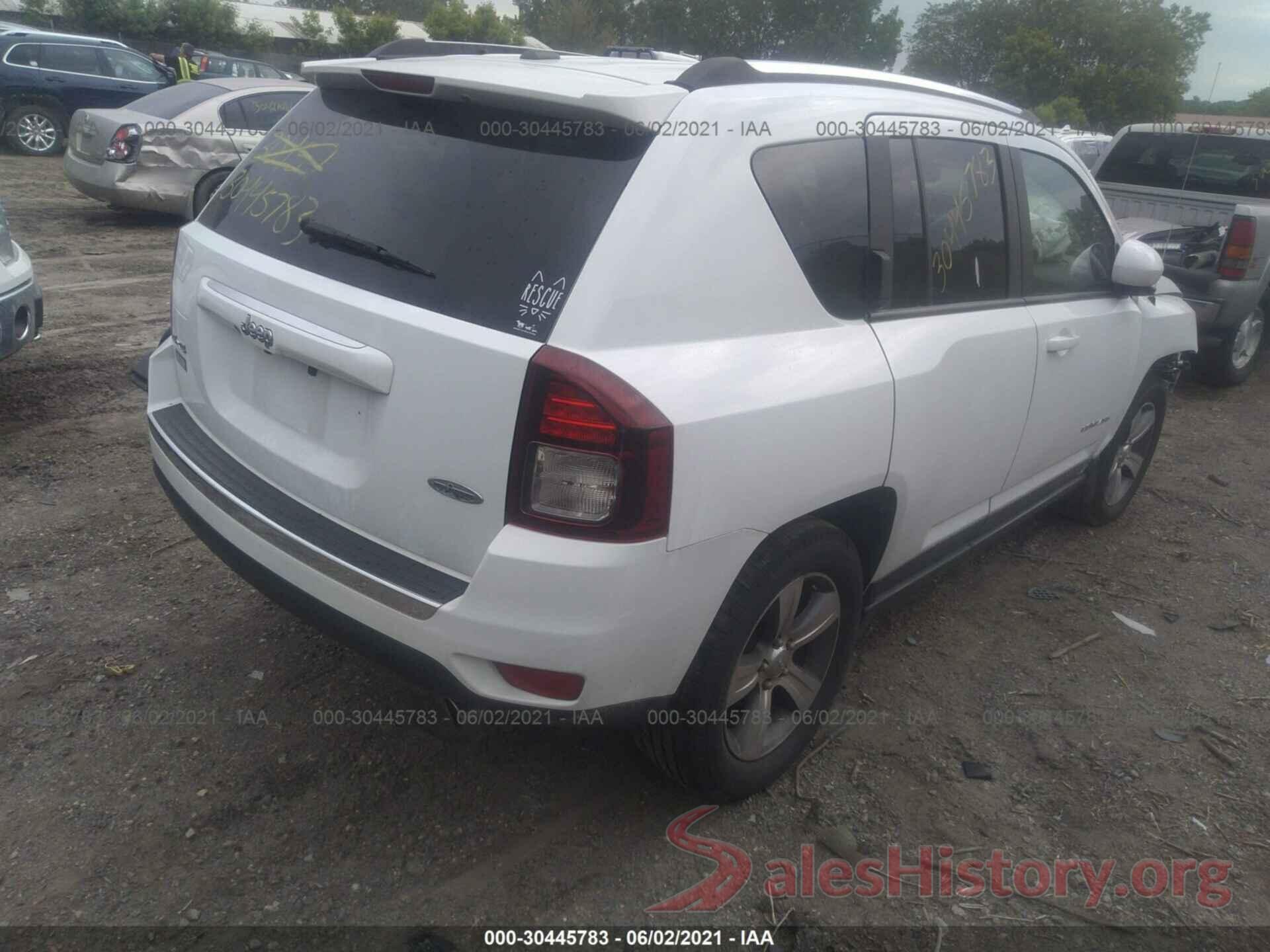 1C4NJDEB6HD123021 2017 JEEP COMPASS