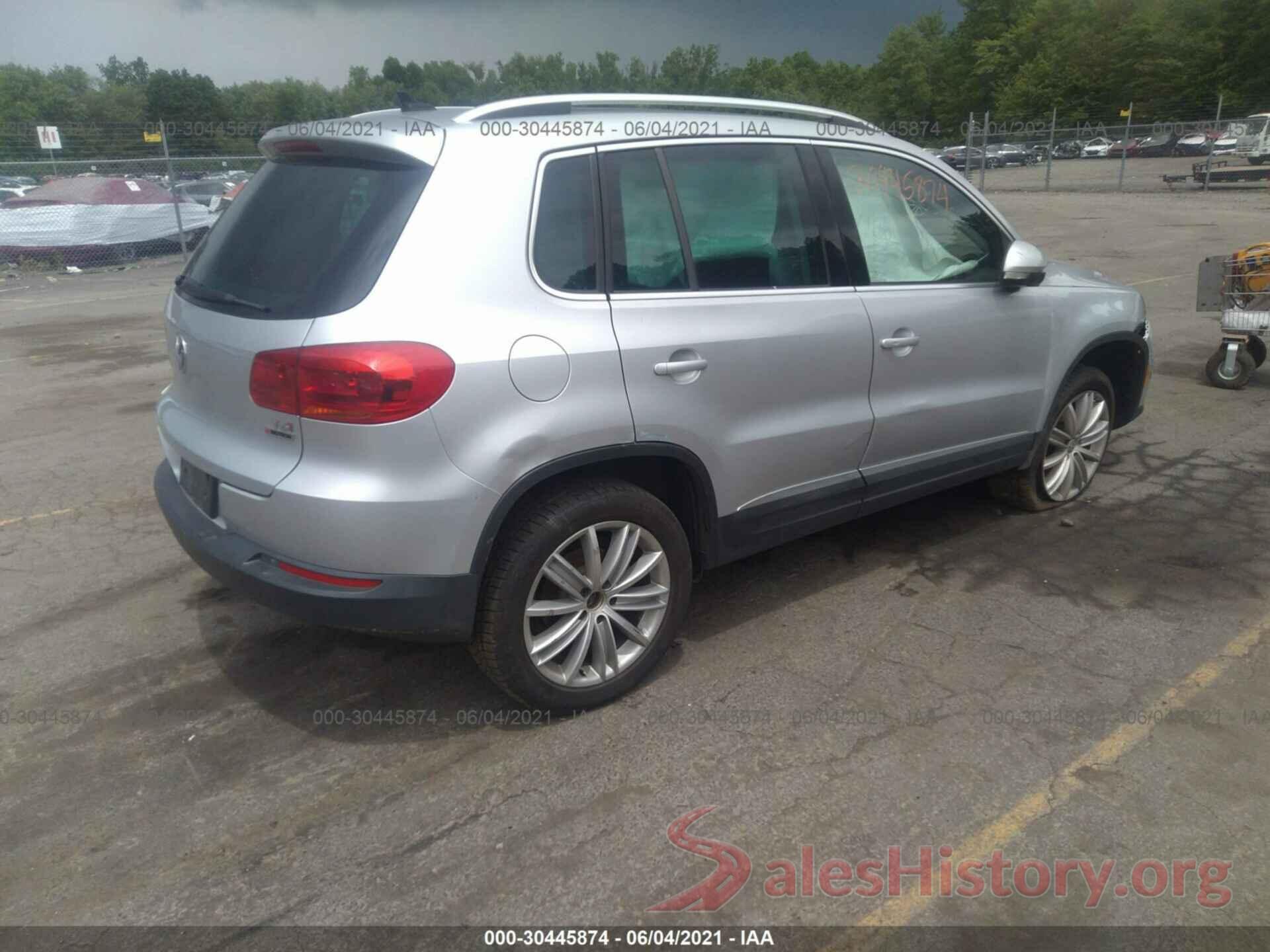 WVGBV7AX0GW536853 2016 VOLKSWAGEN TIGUAN