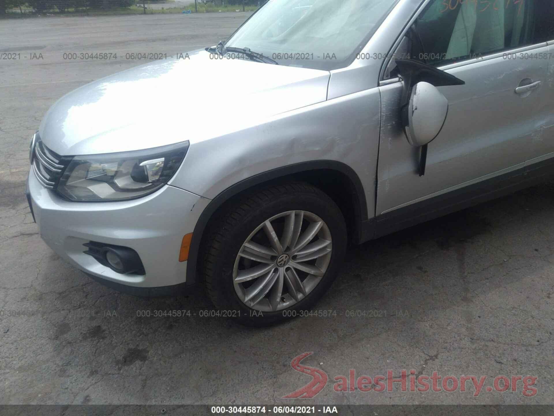 WVGBV7AX0GW536853 2016 VOLKSWAGEN TIGUAN