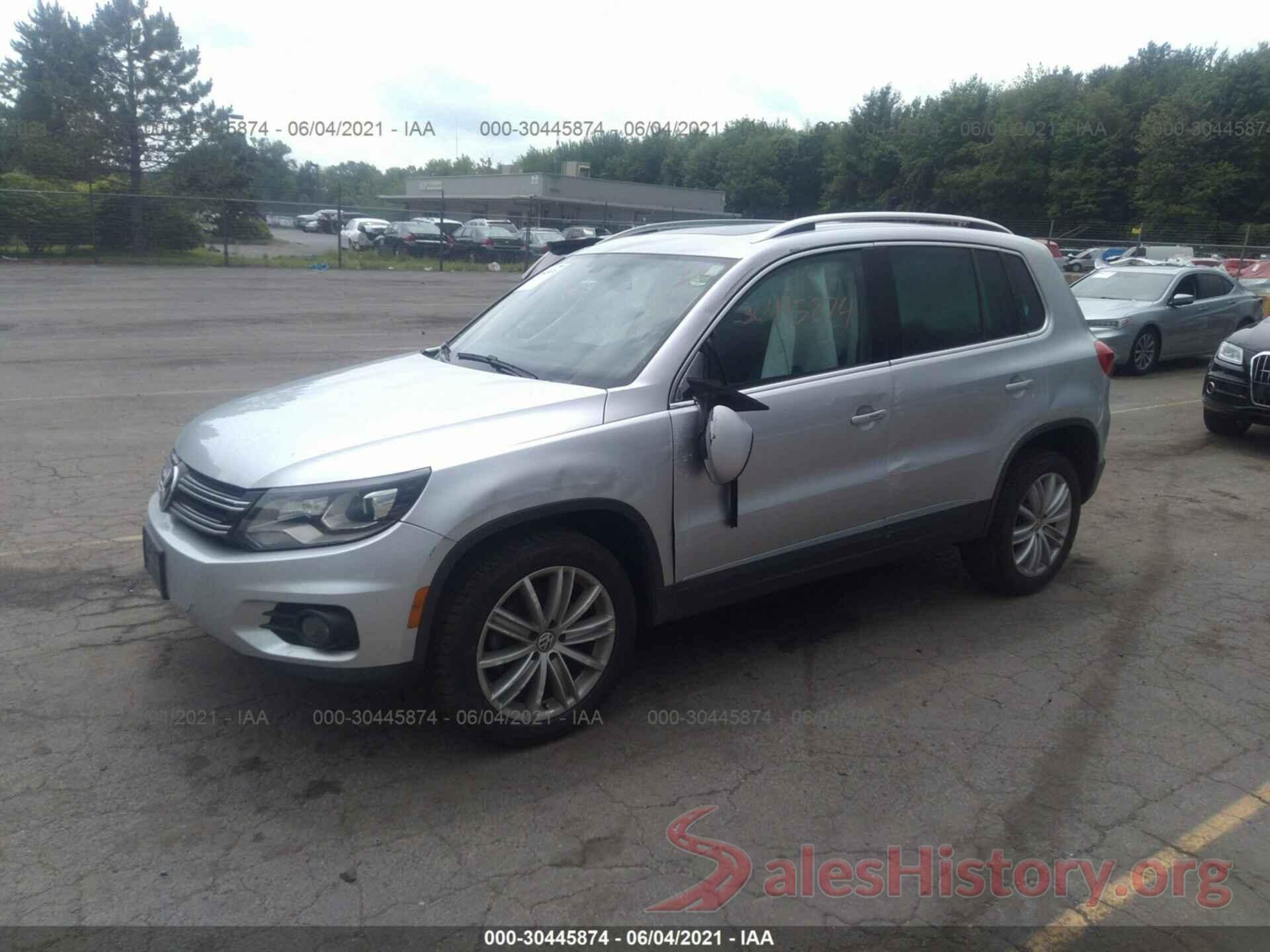 WVGBV7AX0GW536853 2016 VOLKSWAGEN TIGUAN