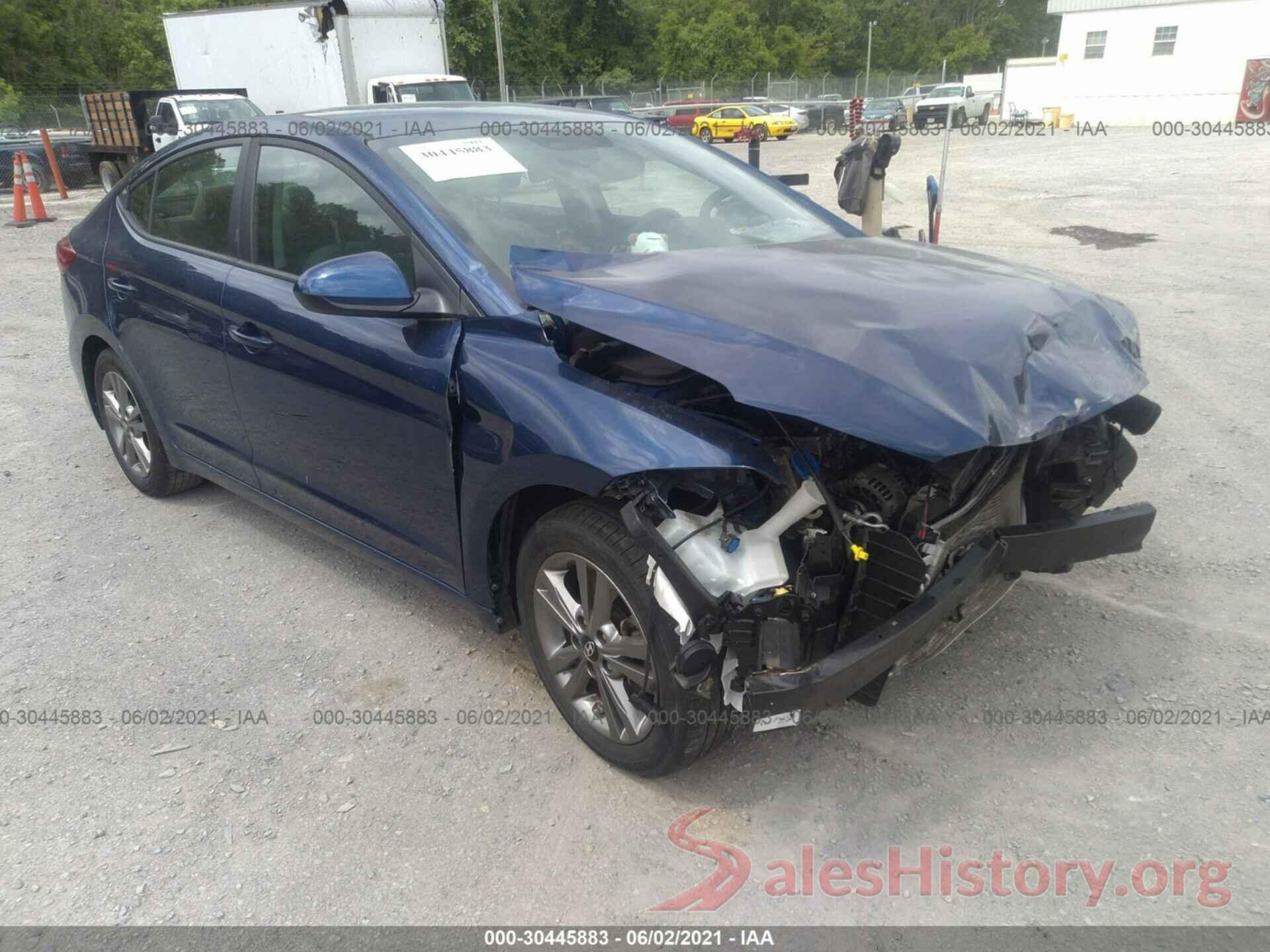 5NPD84LFXHH023334 2017 HYUNDAI ELANTRA