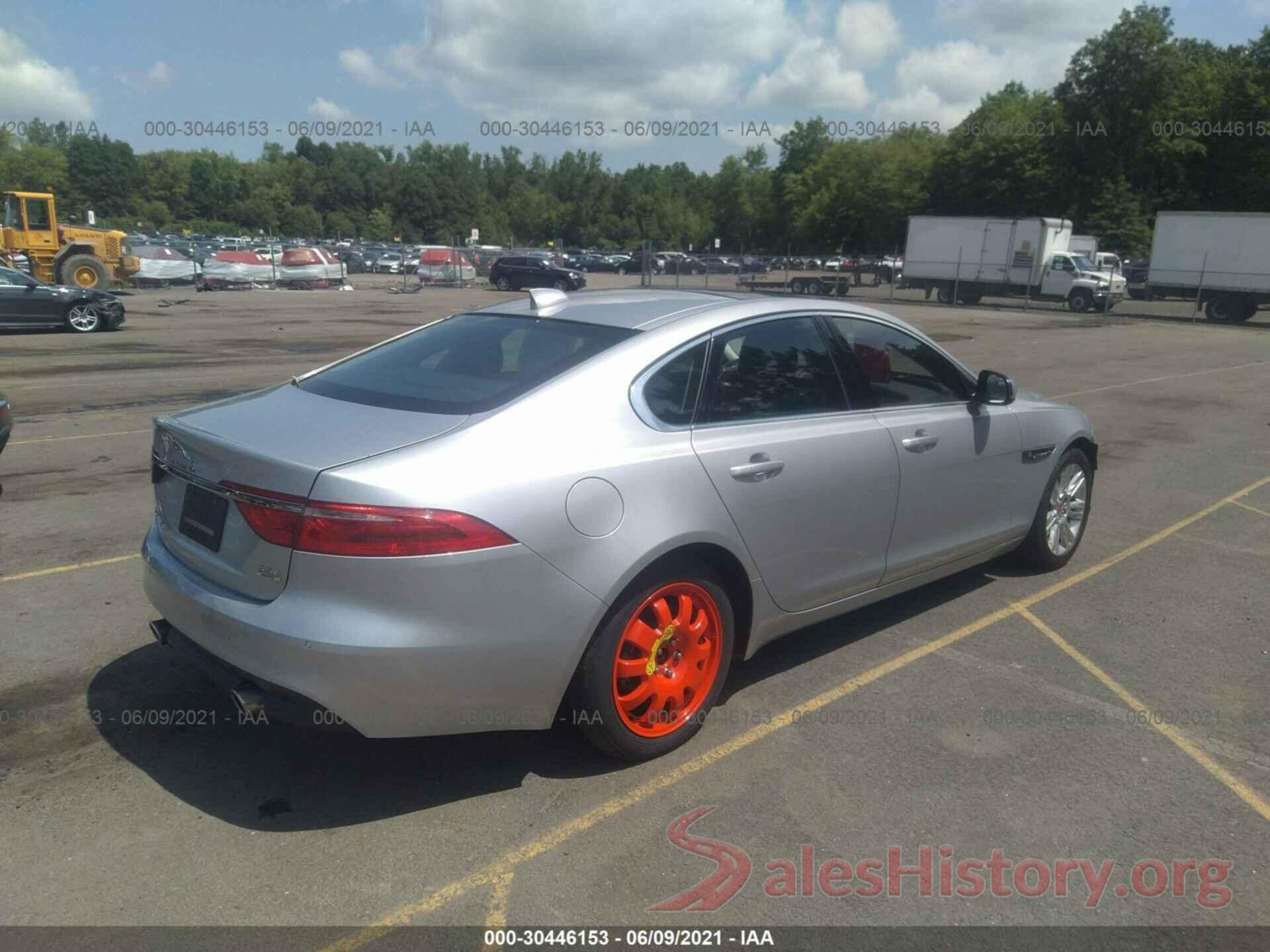 SAJBJ4BV6HCY29964 2017 JAGUAR XF