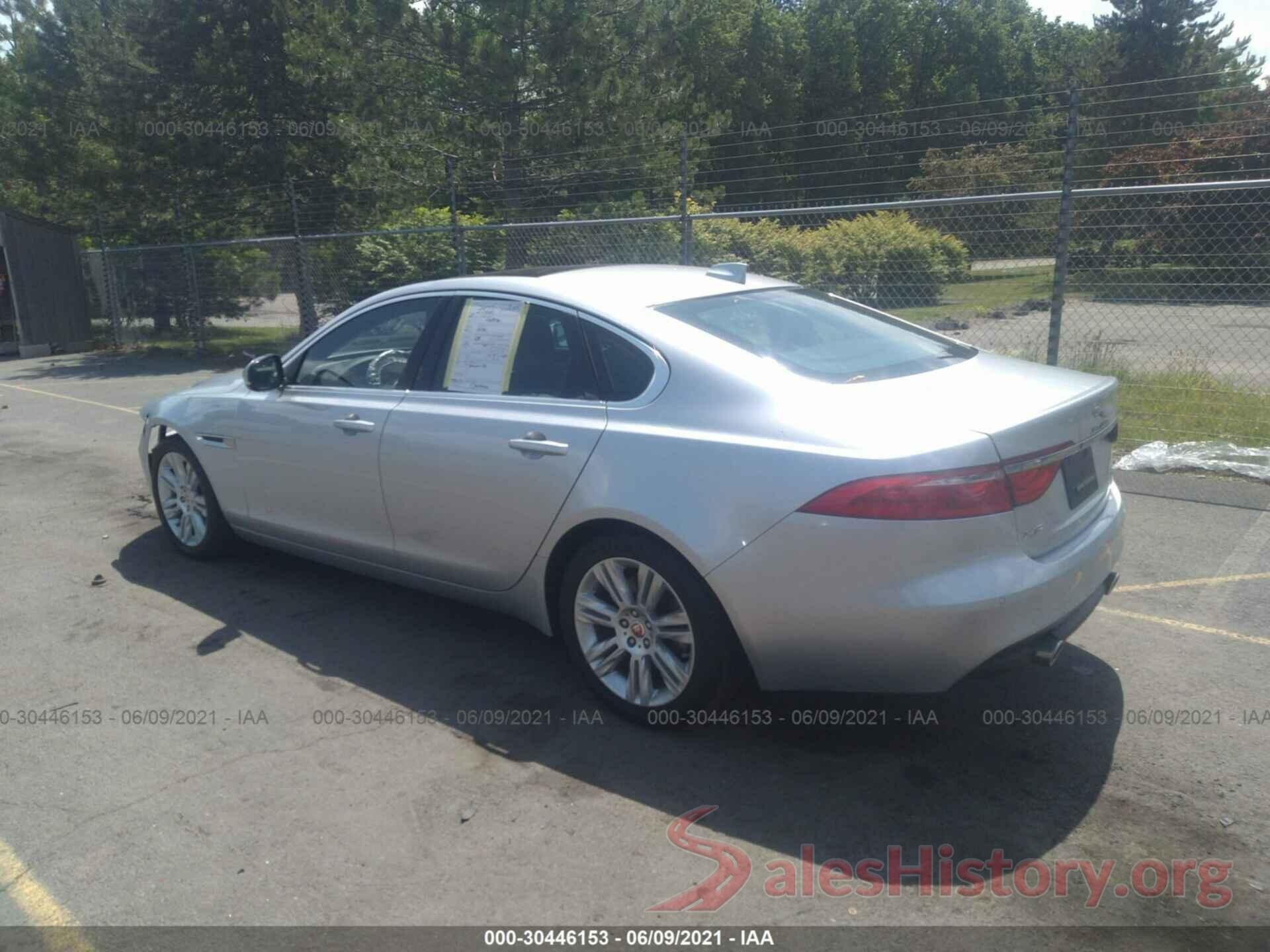 SAJBJ4BV6HCY29964 2017 JAGUAR XF