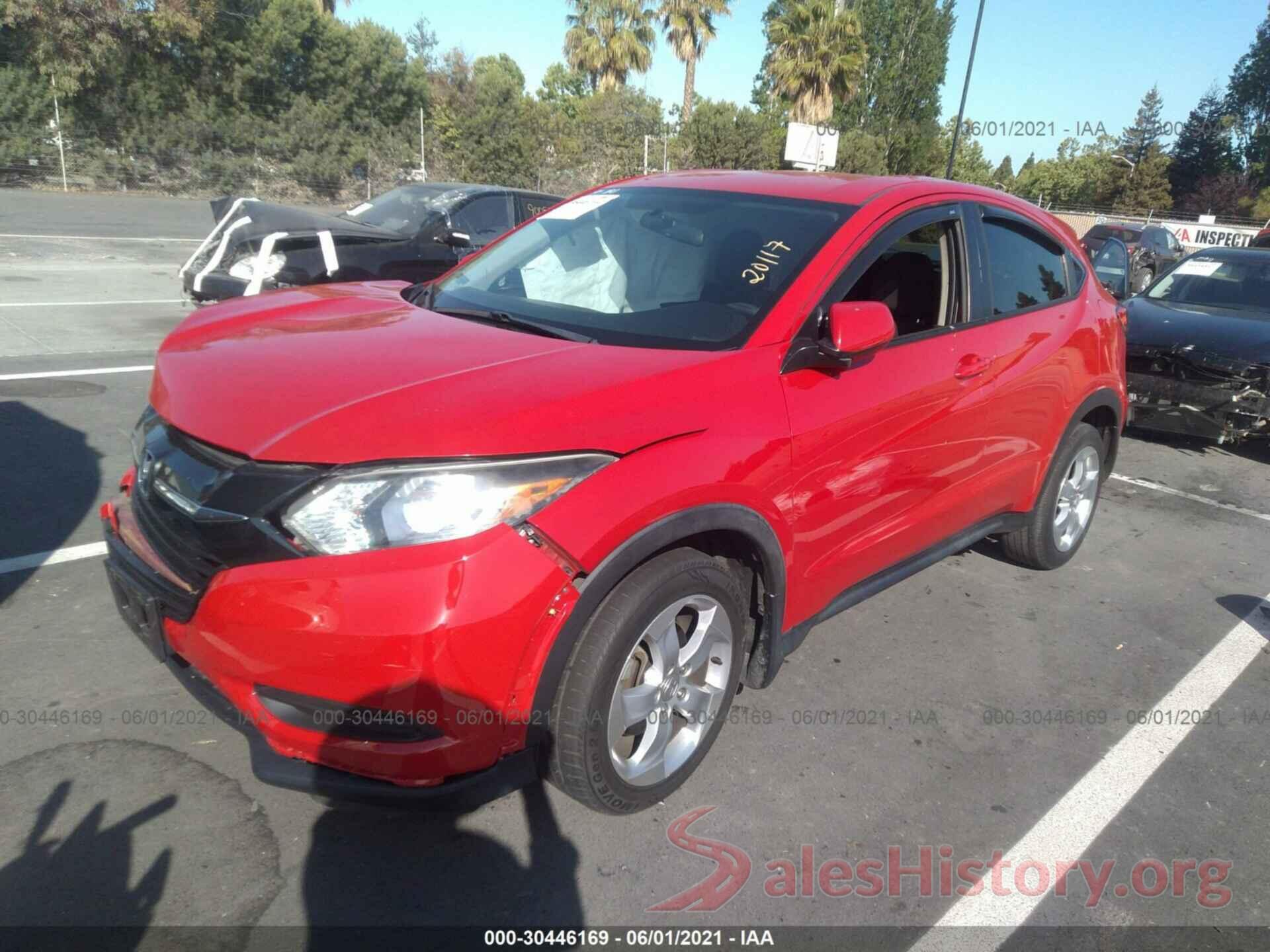 3CZRU5H35GM745657 2016 HONDA HR-V