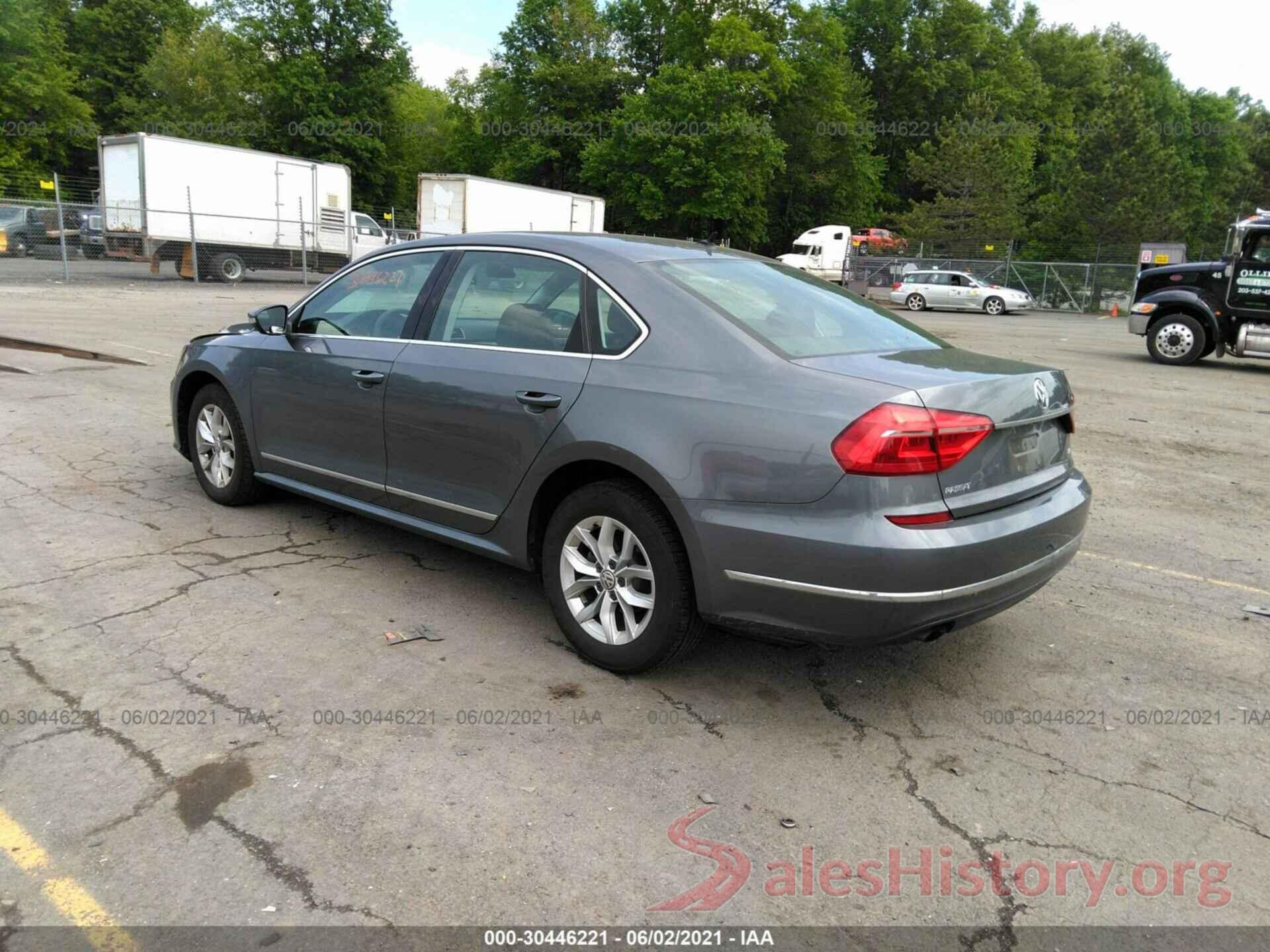 1VWAT7A30GC019375 2016 VOLKSWAGEN PASSAT