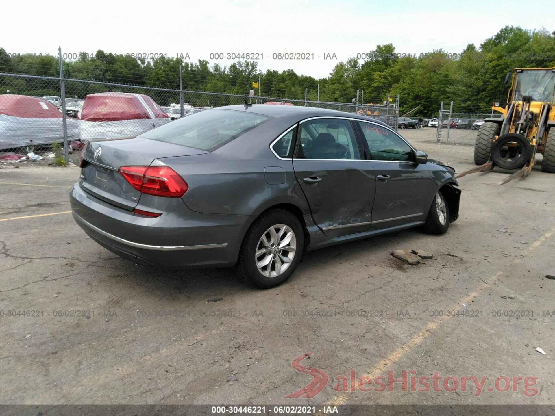 1VWAT7A30GC019375 2016 VOLKSWAGEN PASSAT