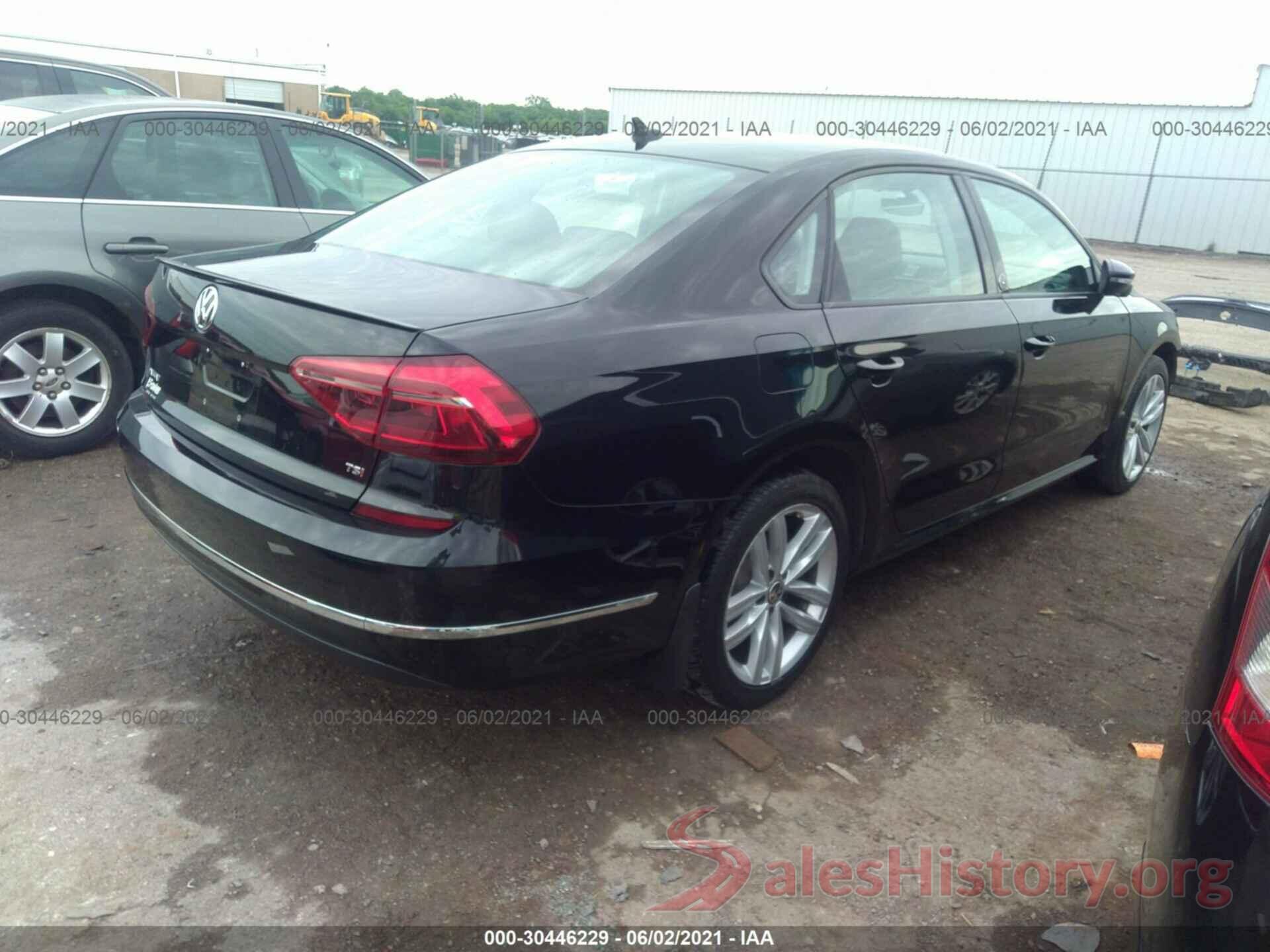 1VWLA7A31KC006495 2019 VOLKSWAGEN PASSAT