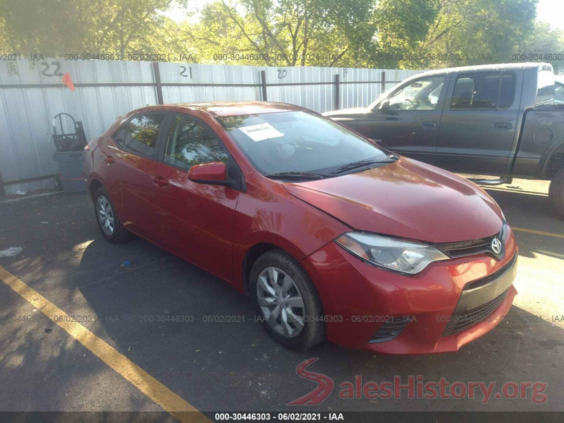 5YFBURHEXGP415974 2016 TOYOTA COROLLA