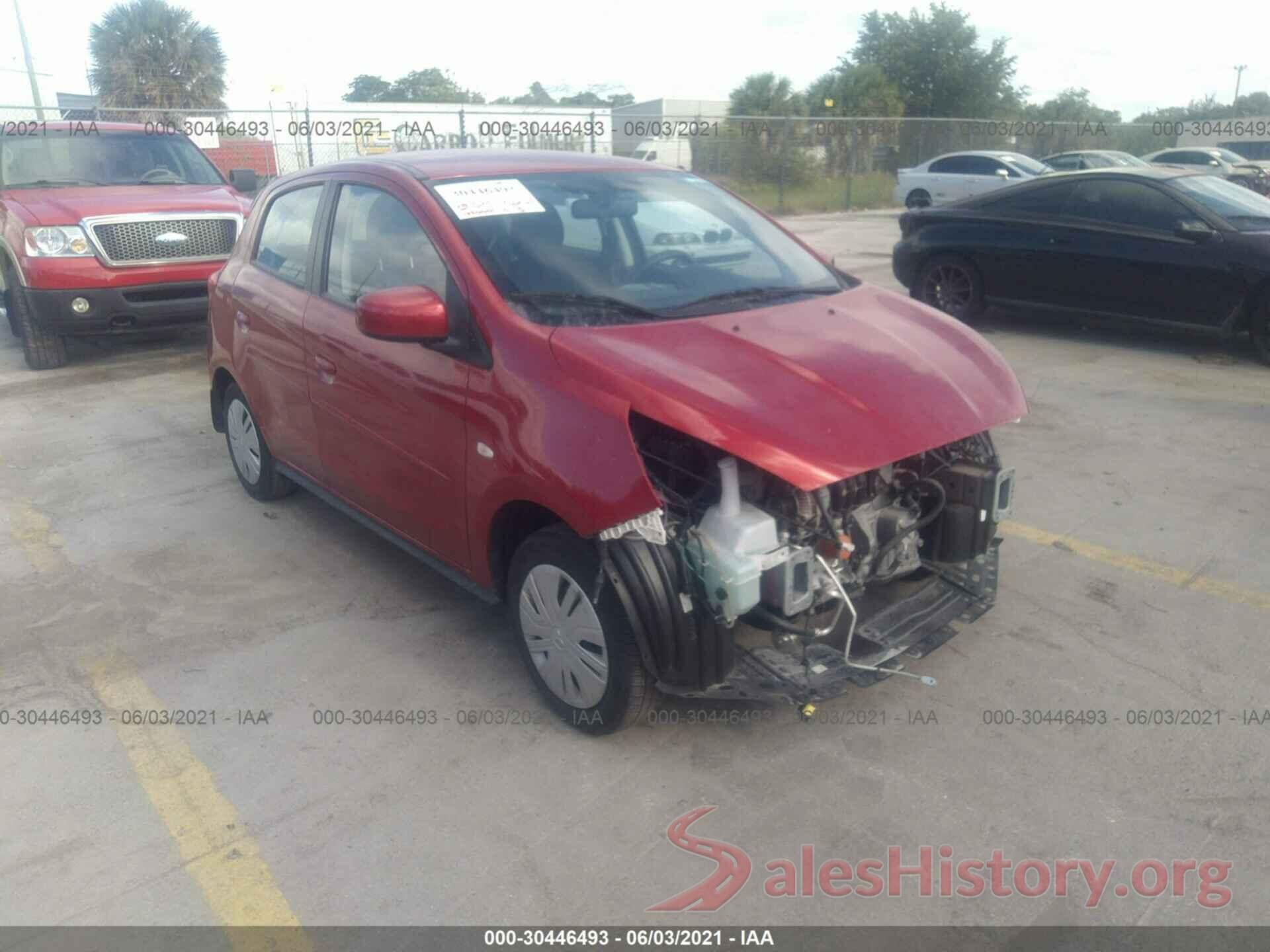 ML32A3HJ3HH014771 2017 MITSUBISHI MIRAGE