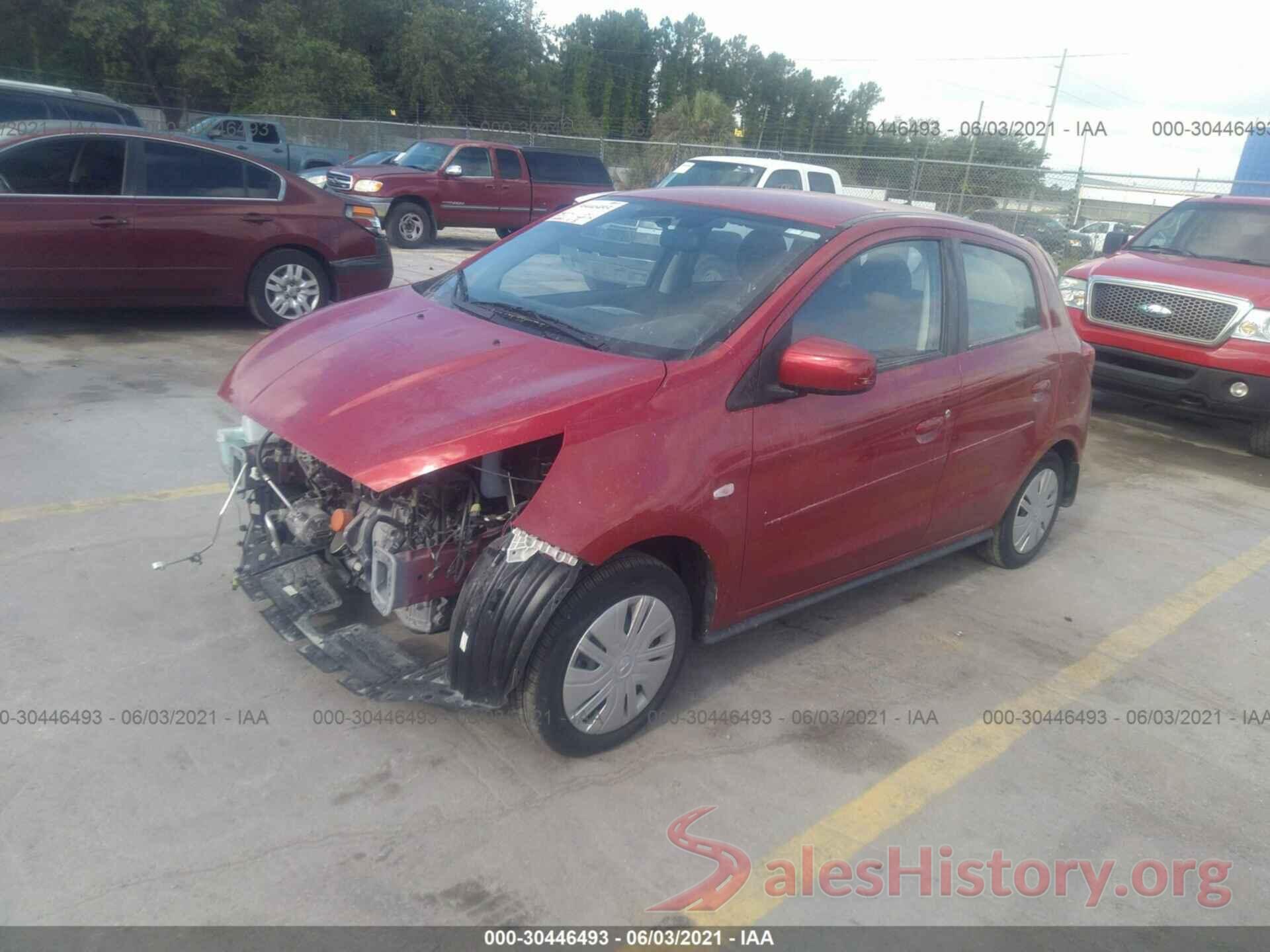 ML32A3HJ3HH014771 2017 MITSUBISHI MIRAGE