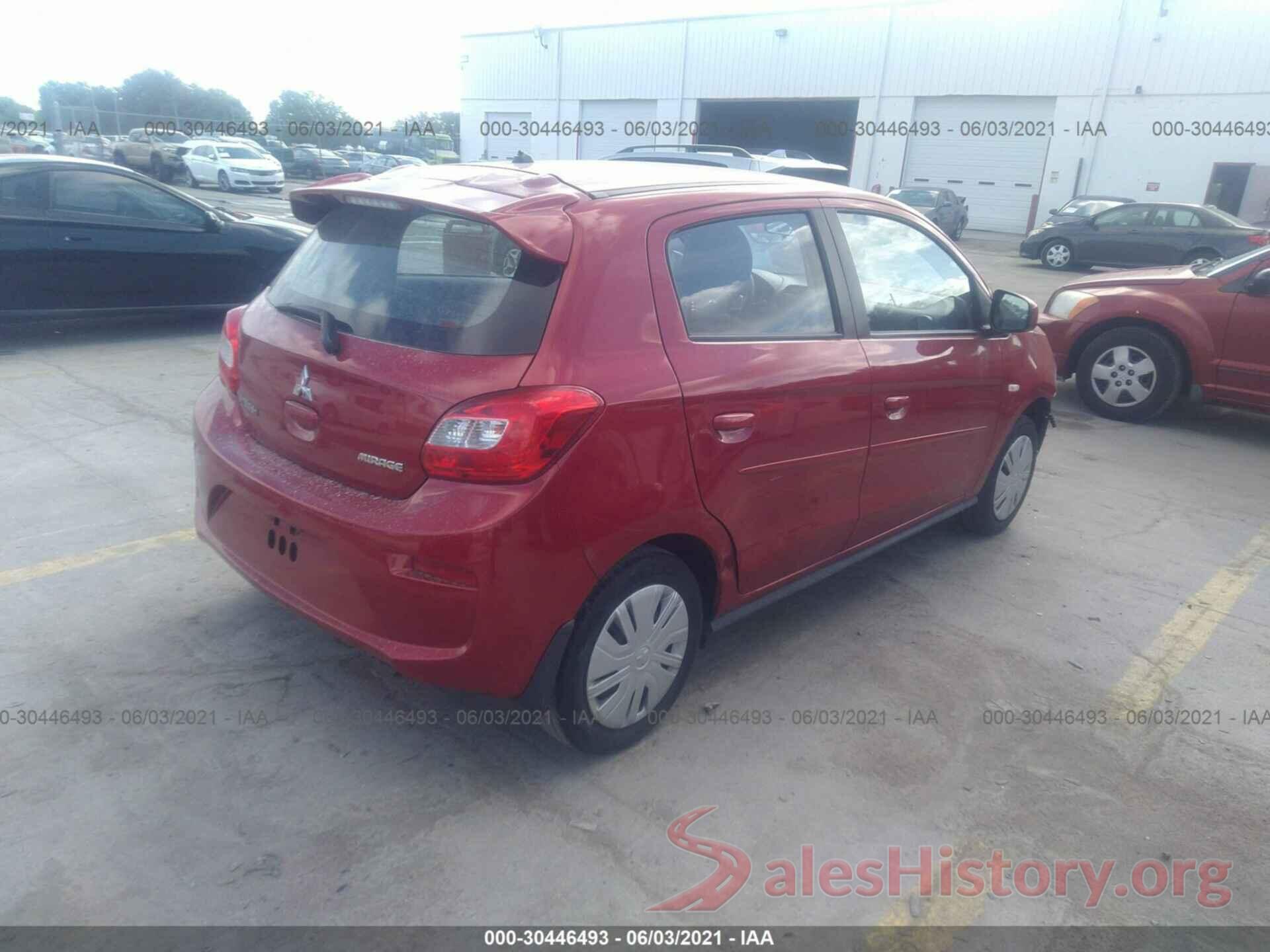 ML32A3HJ3HH014771 2017 MITSUBISHI MIRAGE