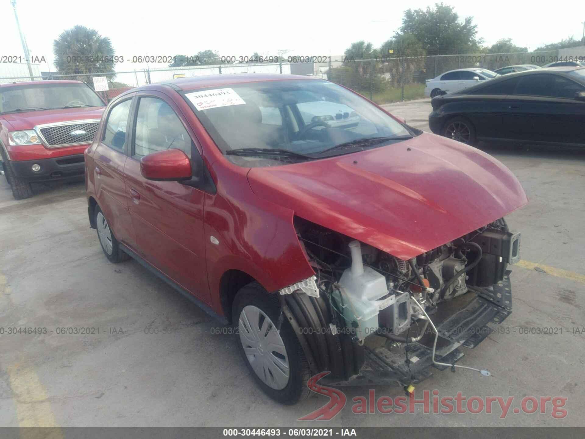 ML32A3HJ3HH014771 2017 MITSUBISHI MIRAGE