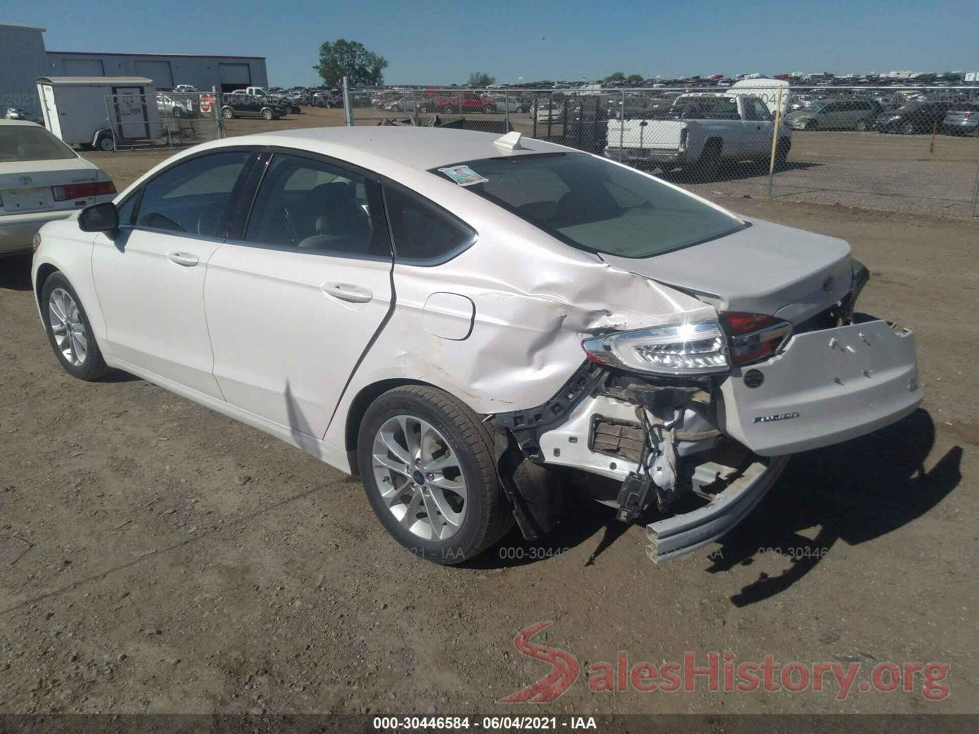 3FA6P0HD1KR283904 2019 FORD FUSION