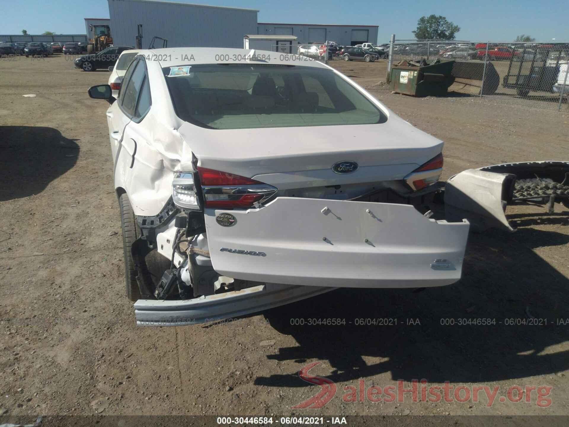 3FA6P0HD1KR283904 2019 FORD FUSION