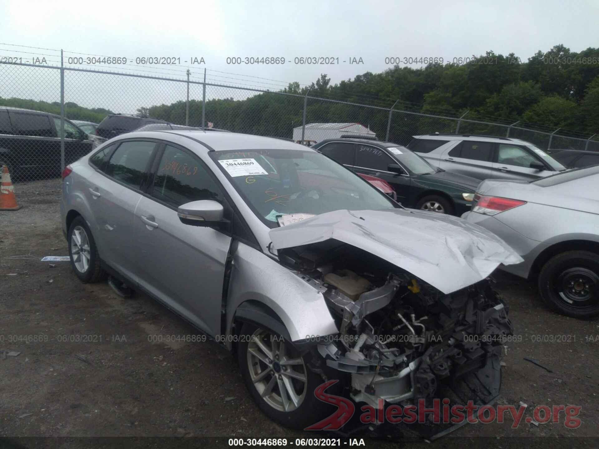 1FADP3F27GL251460 2016 FORD FOCUS