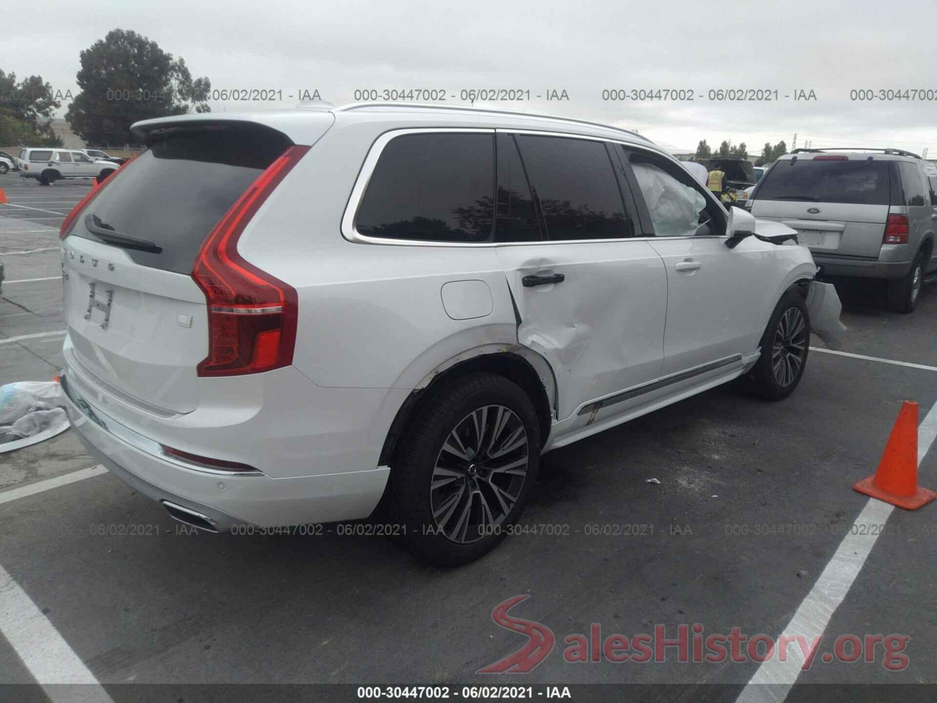 YV4BR0CK4M1712634 2021 VOLVO XC90