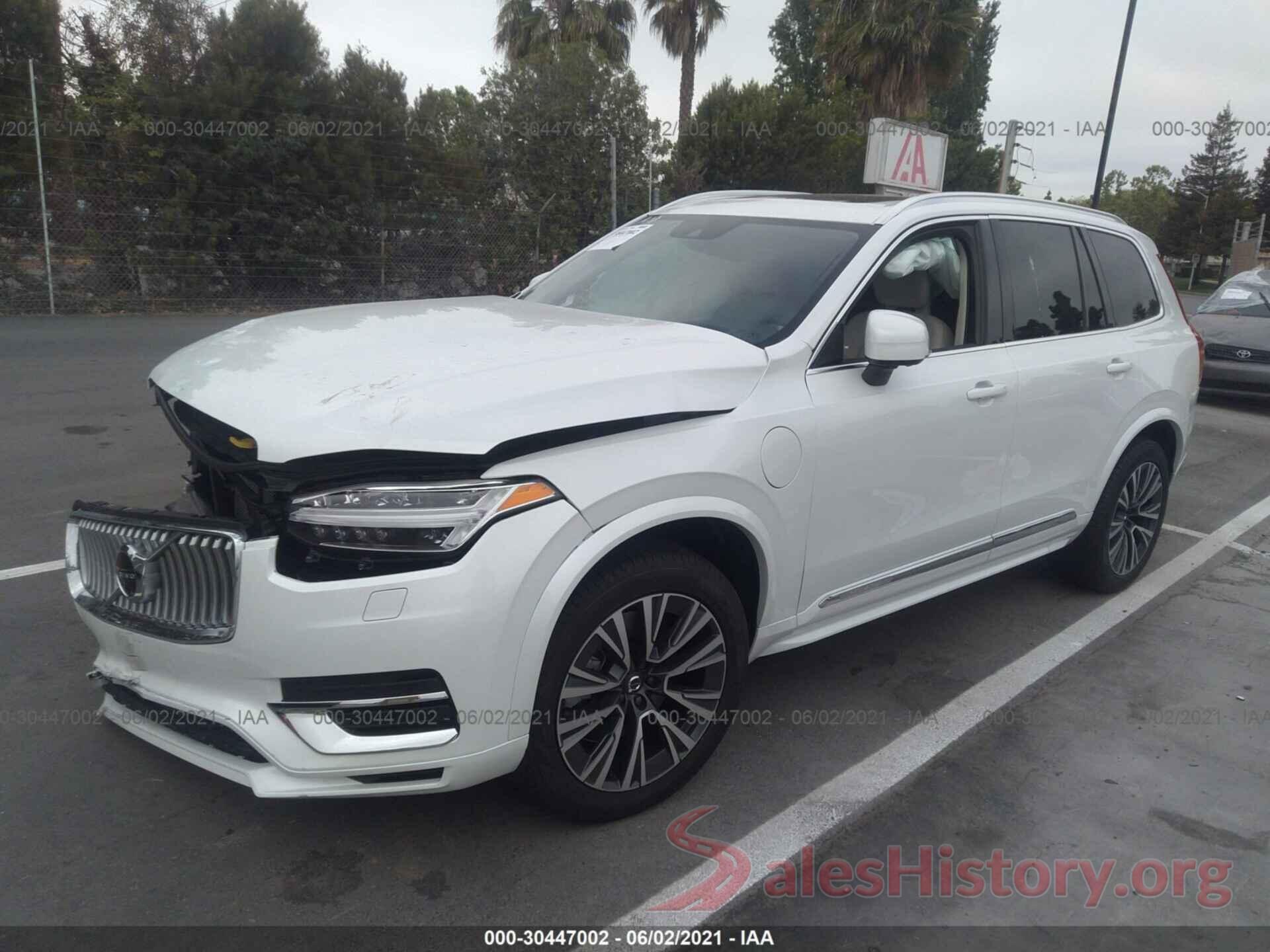 YV4BR0CK4M1712634 2021 VOLVO XC90