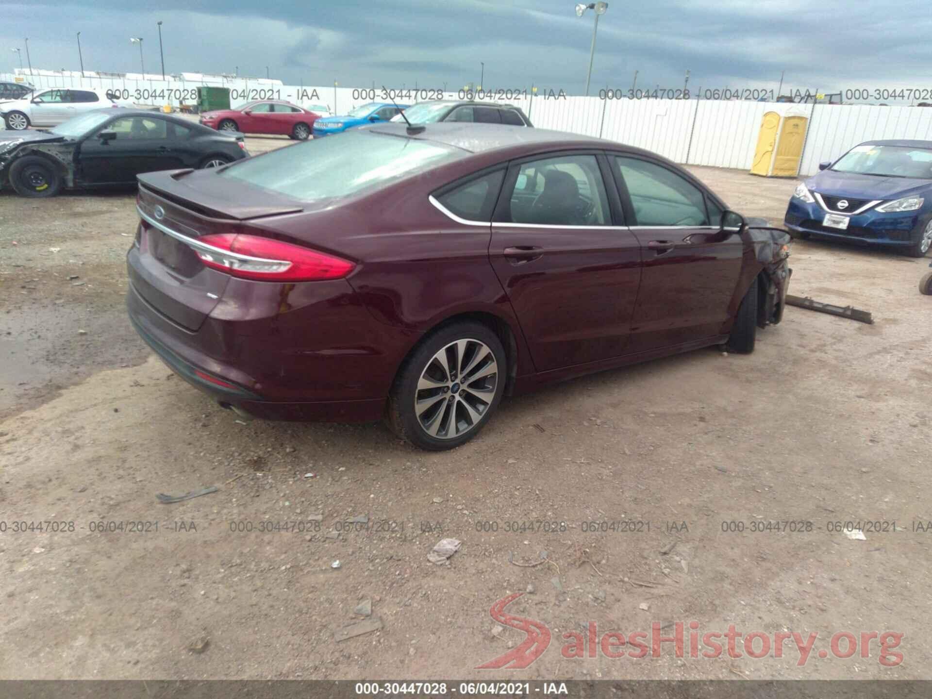 3FA6P0H79HR241256 2017 FORD FUSION