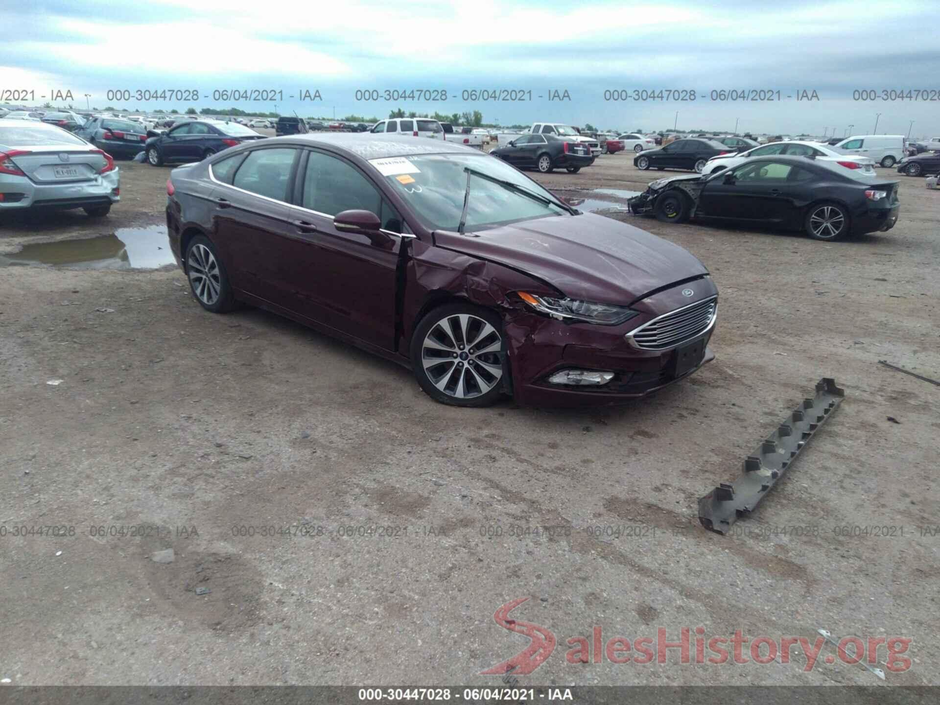 3FA6P0H79HR241256 2017 FORD FUSION