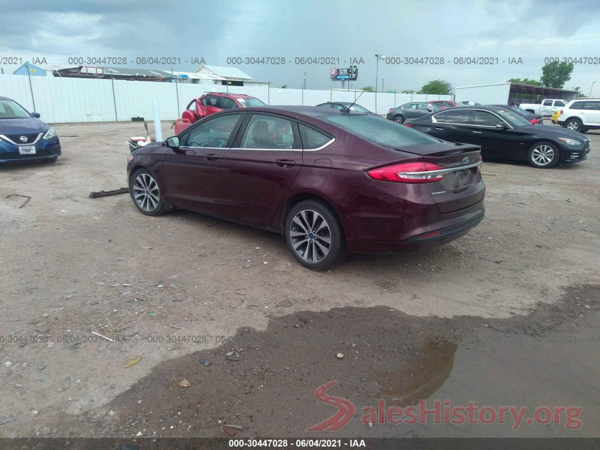 3FA6P0H79HR241256 2017 FORD FUSION