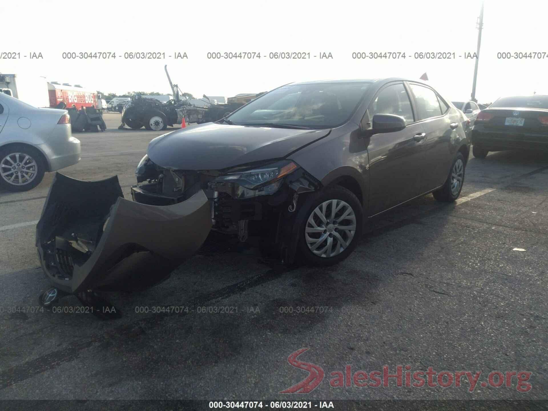 2T1BURHE9KC205584 2019 TOYOTA COROLLA