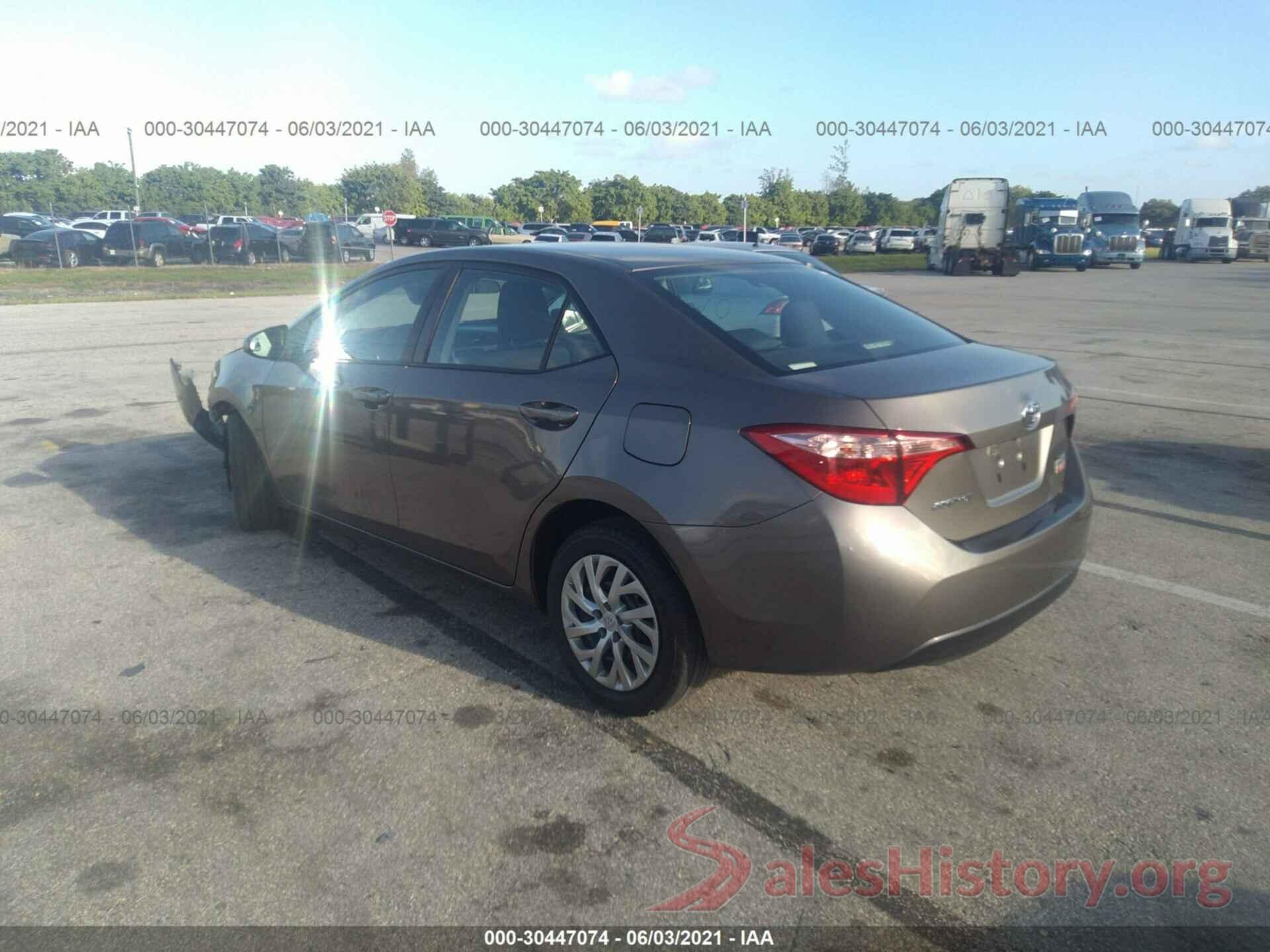 2T1BURHE9KC205584 2019 TOYOTA COROLLA