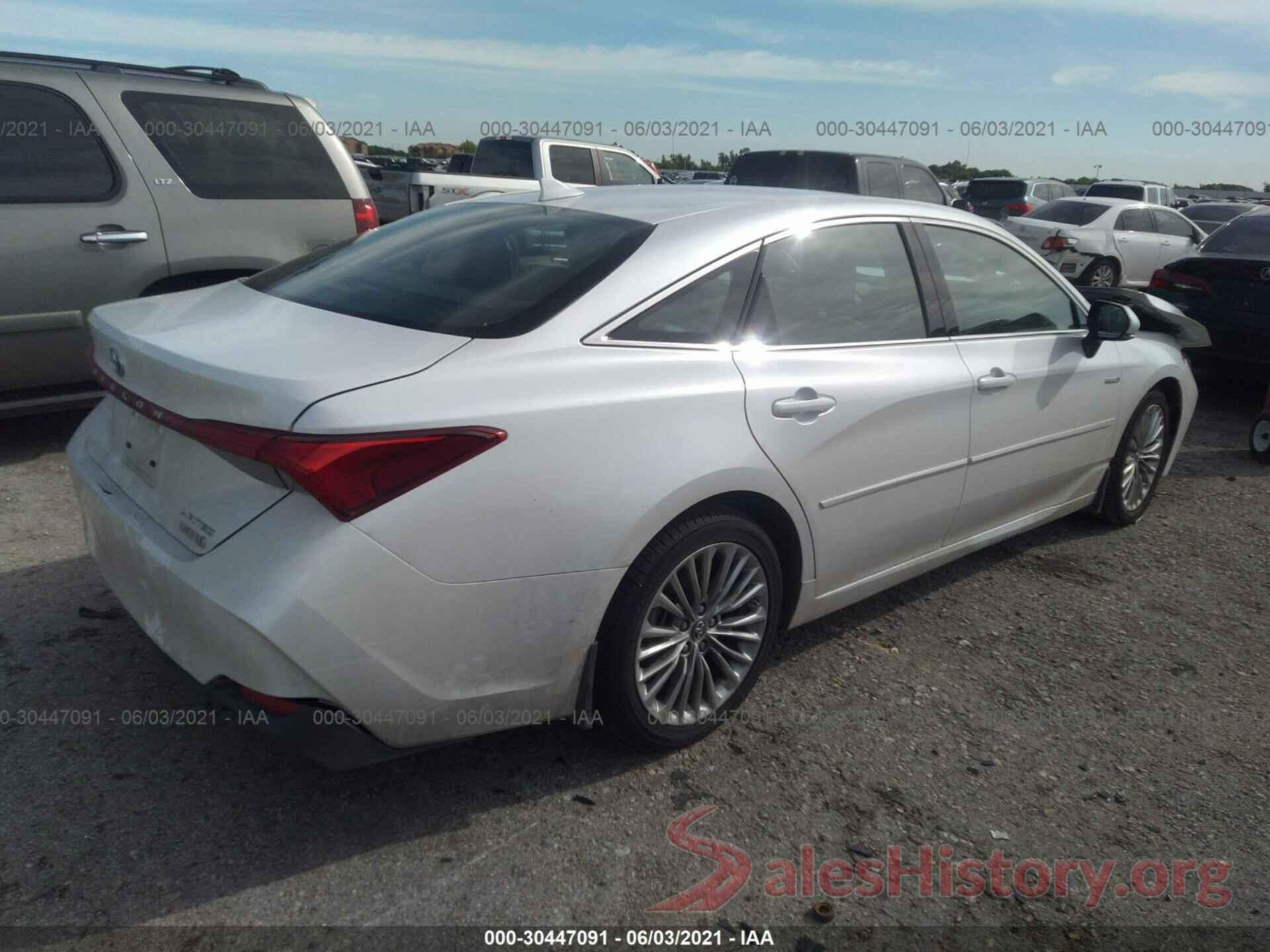 4T1B21FB2KU006651 2019 TOYOTA AVALON