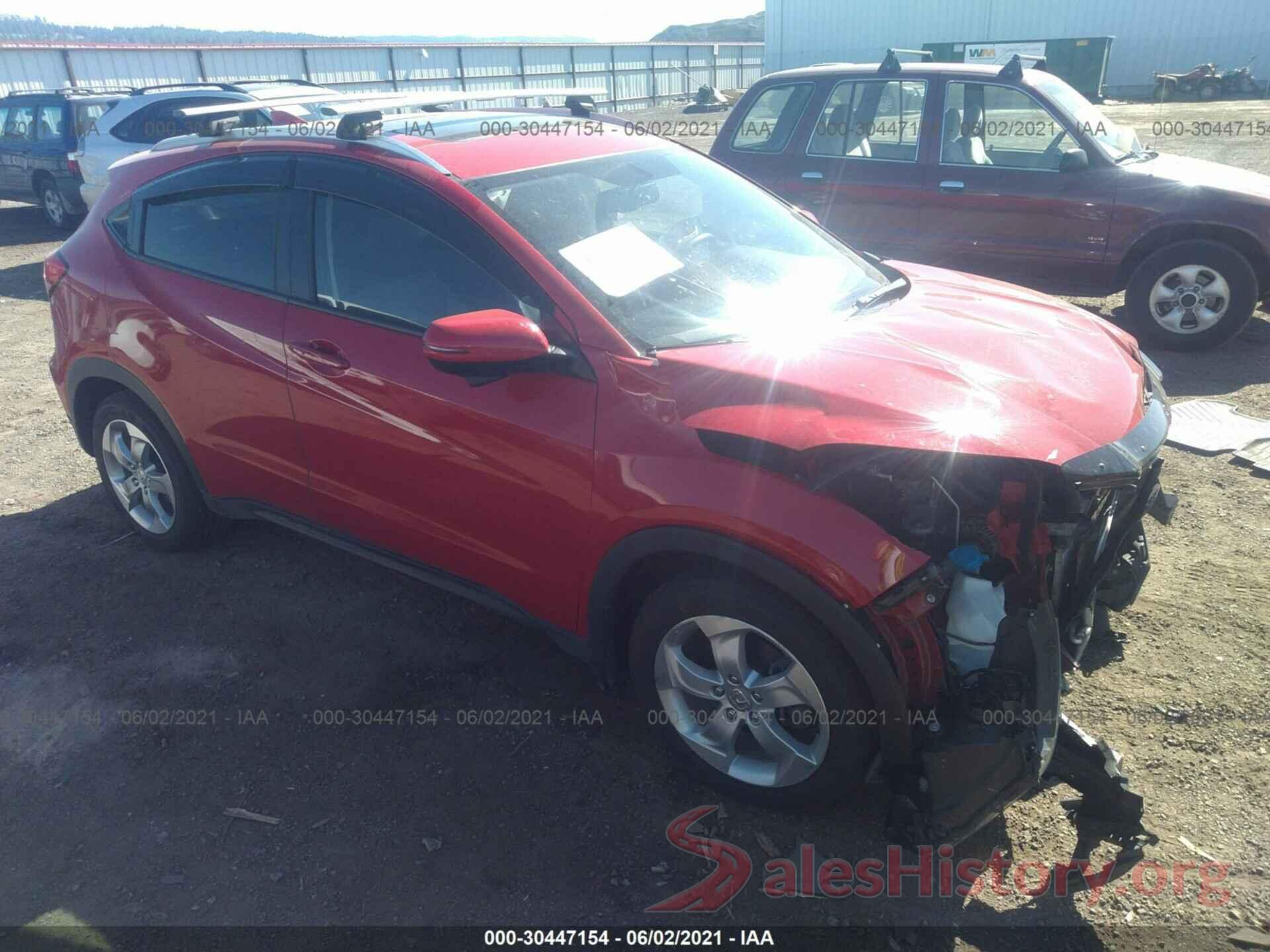 3CZRU6H71GM709831 2016 HONDA HR-V