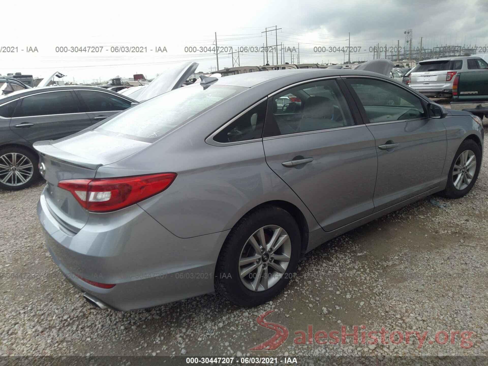 5NPE24AF8GH401531 2016 HYUNDAI SONATA