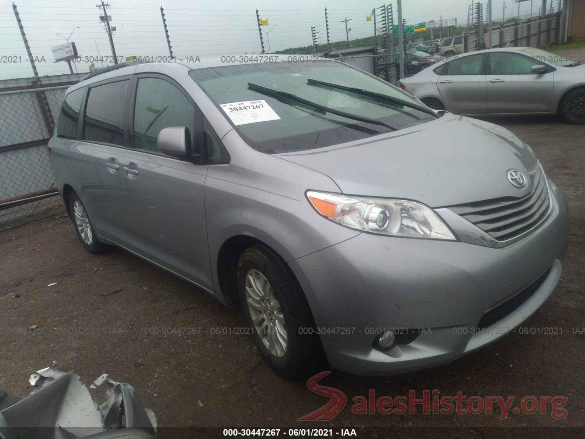 5TDYK3DC4GS695030 2016 TOYOTA SIENNA