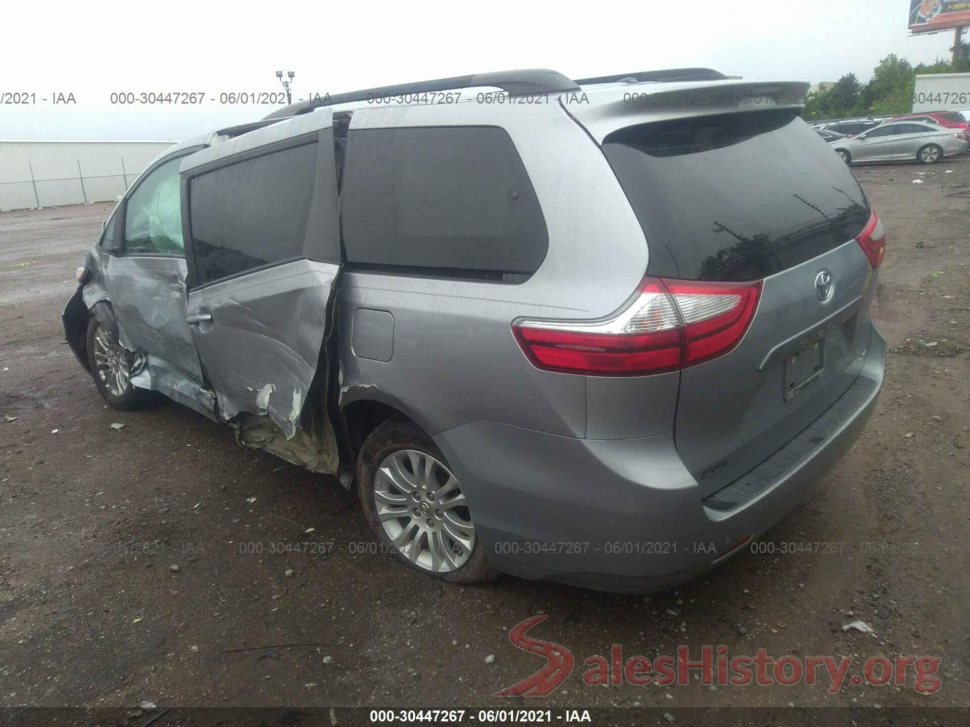 5TDYK3DC4GS695030 2016 TOYOTA SIENNA