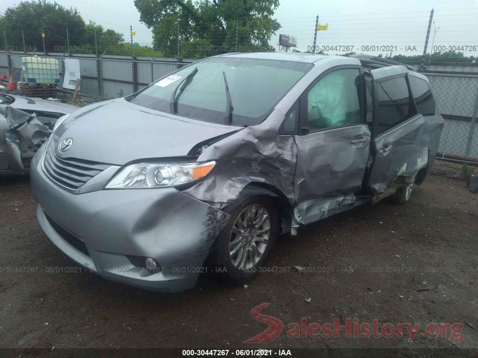 5TDYK3DC4GS695030 2016 TOYOTA SIENNA