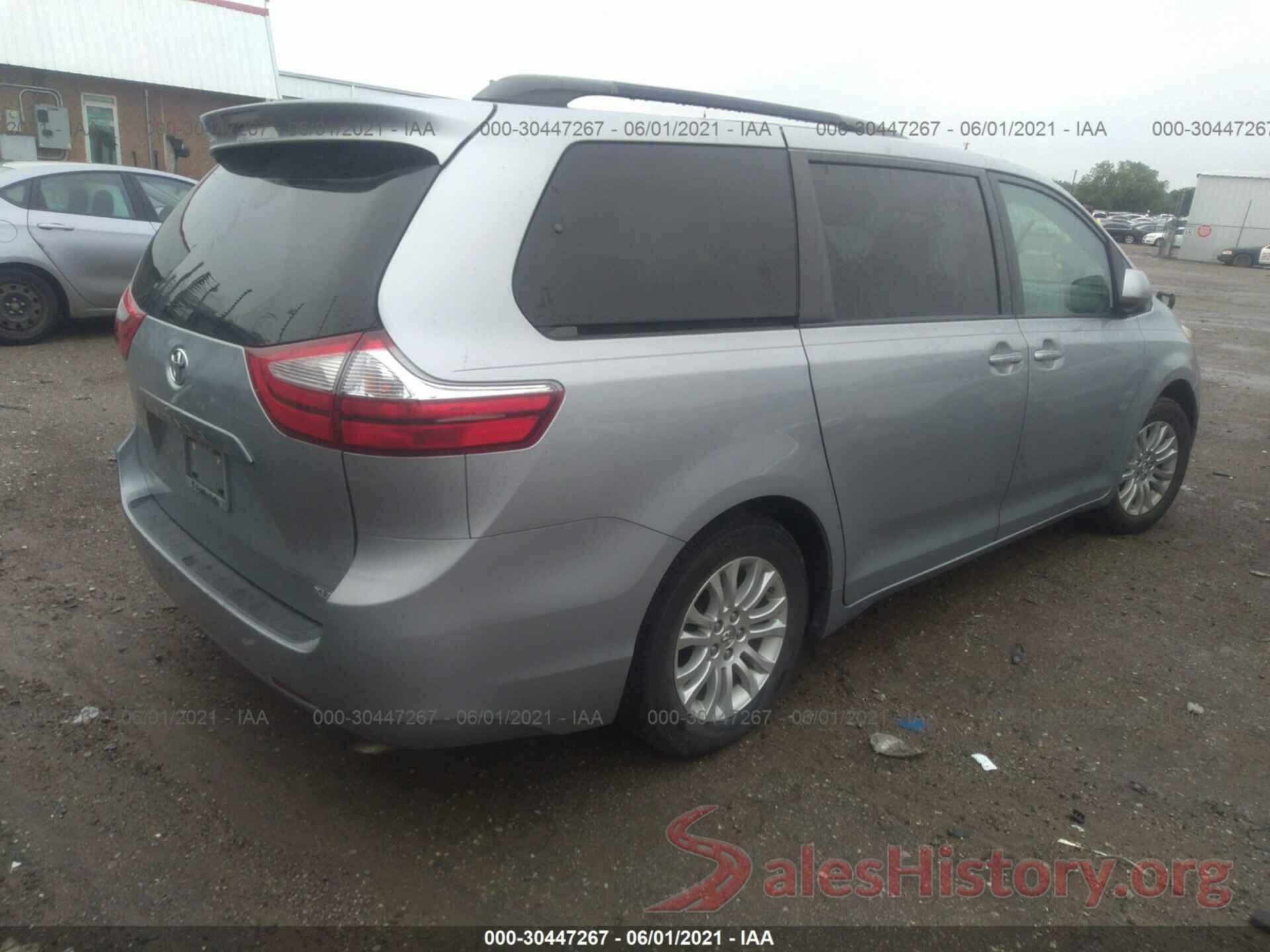 5TDYK3DC4GS695030 2016 TOYOTA SIENNA