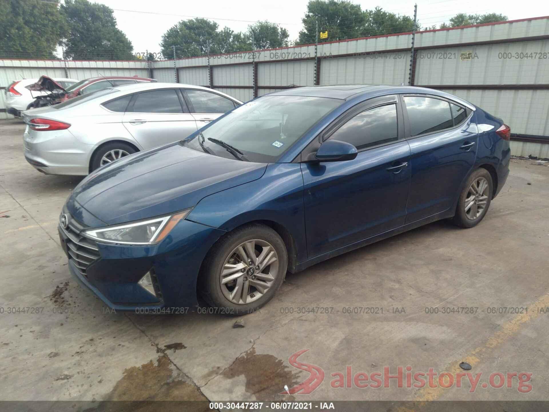 5NPD84LF4KH465808 2019 HYUNDAI ELANTRA