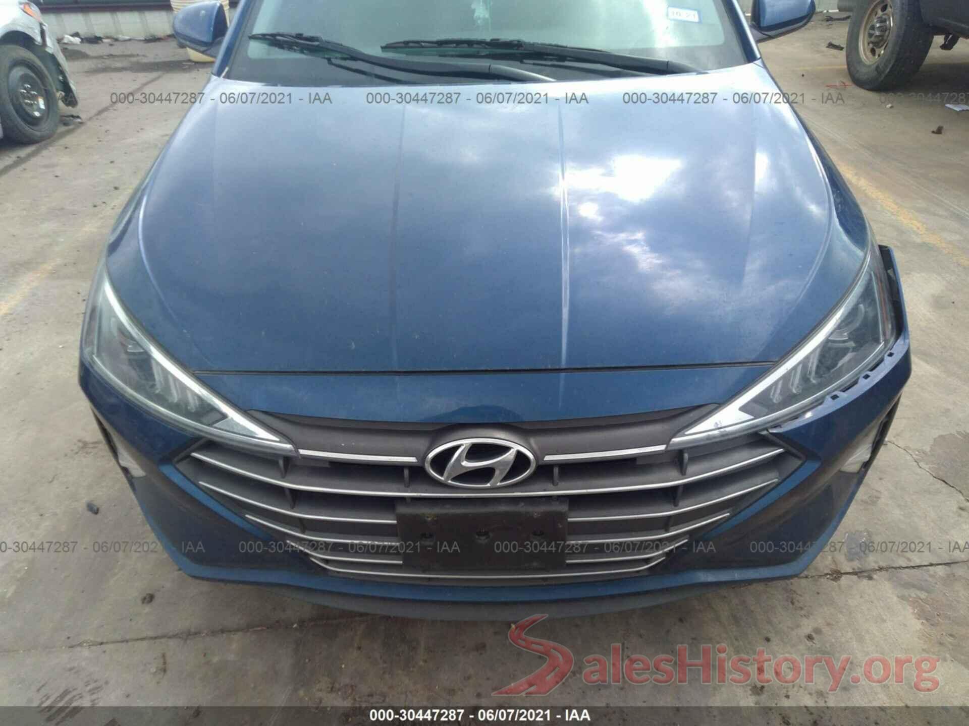 5NPD84LF4KH465808 2019 HYUNDAI ELANTRA