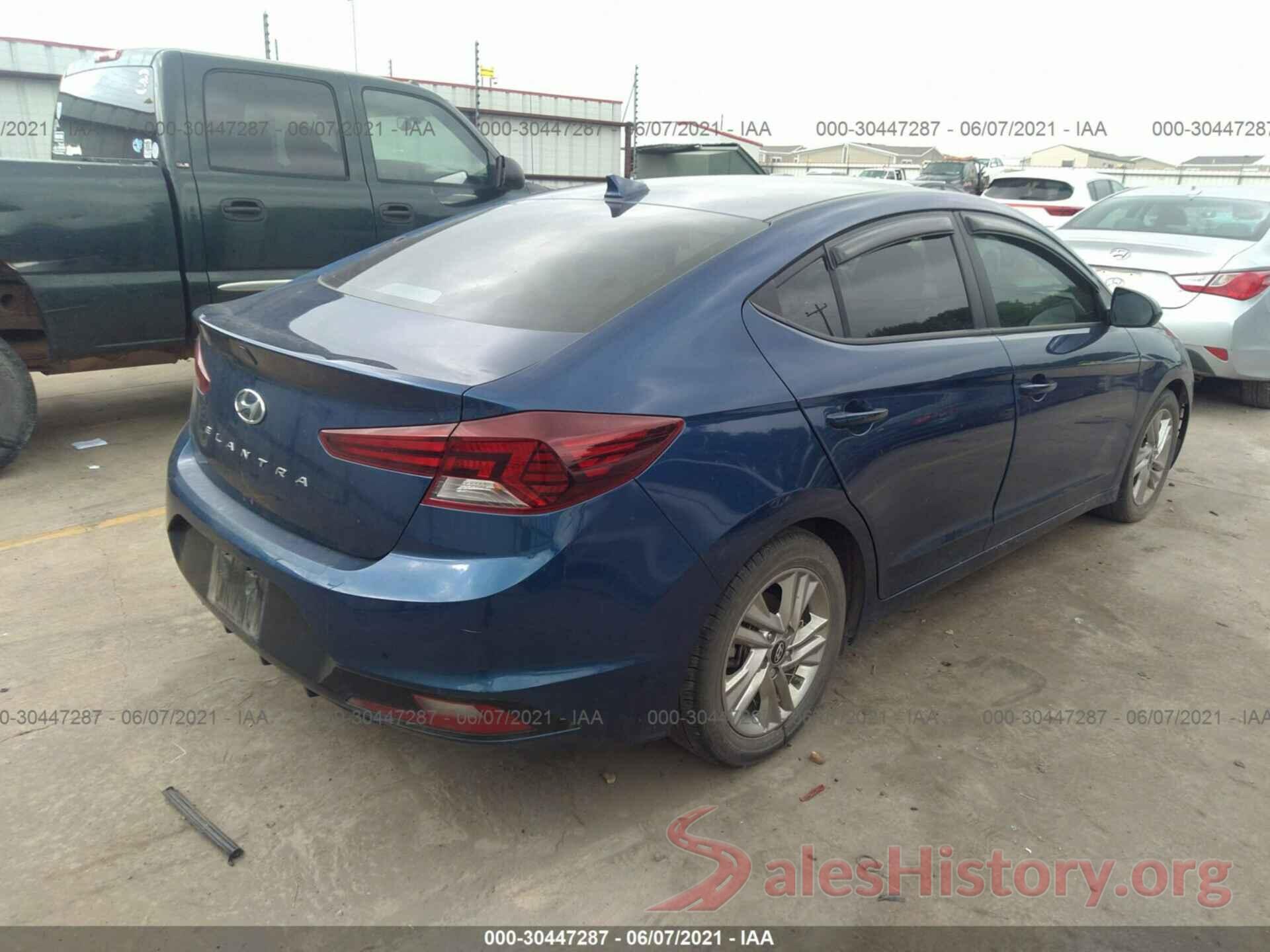 5NPD84LF4KH465808 2019 HYUNDAI ELANTRA