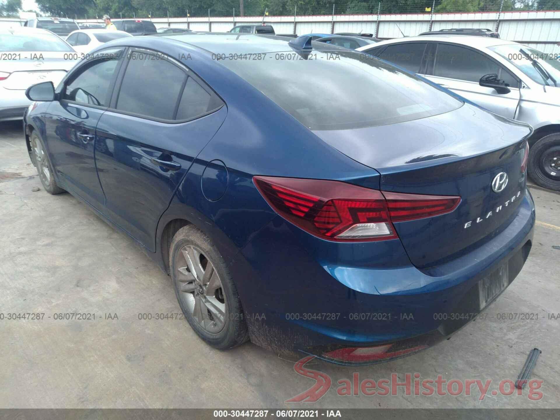 5NPD84LF4KH465808 2019 HYUNDAI ELANTRA