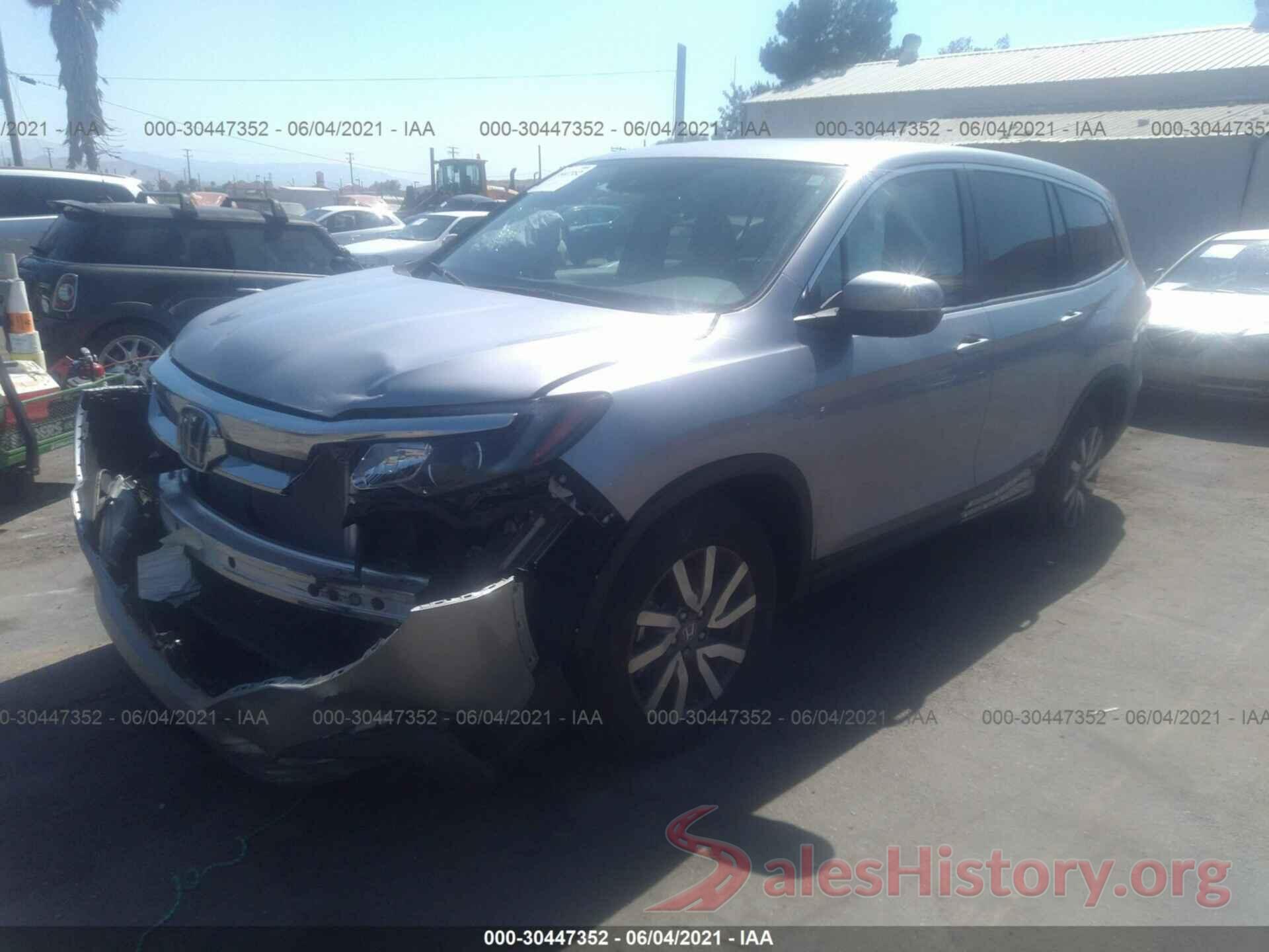 5FNYF5H34LB009934 2020 HONDA PILOT