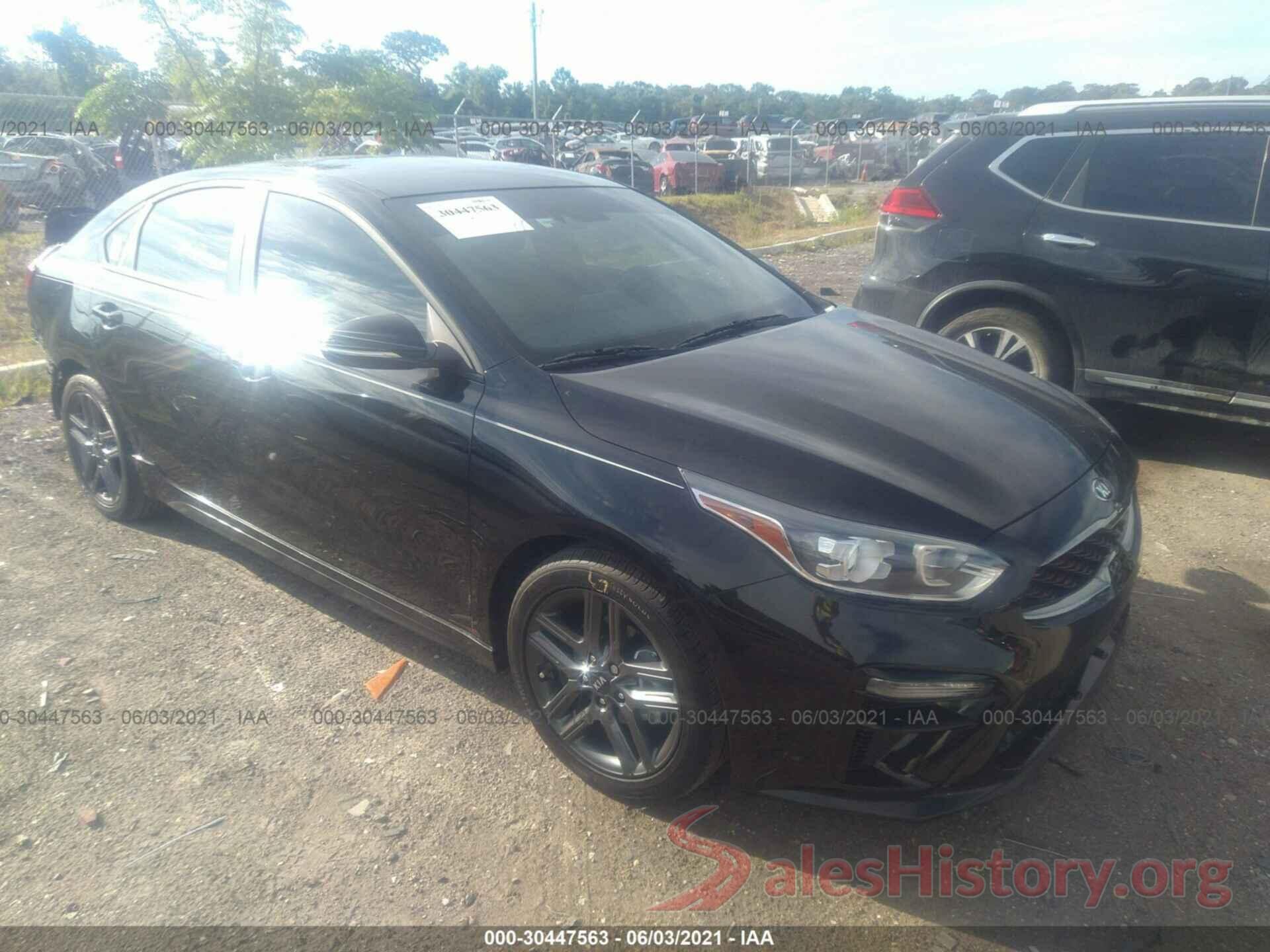 3KPF34AD8LE230522 2020 KIA FORTE