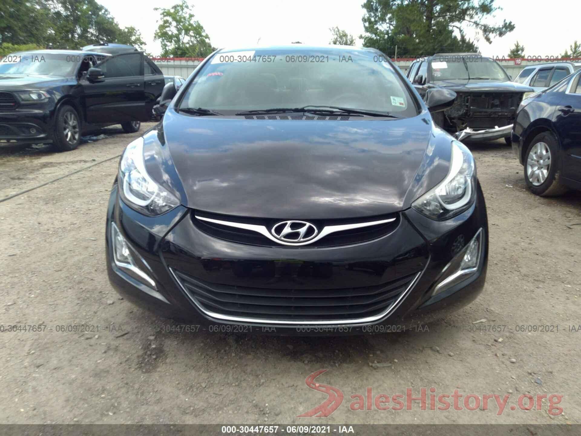 5NPDH4AE7GH728908 2016 HYUNDAI ELANTRA