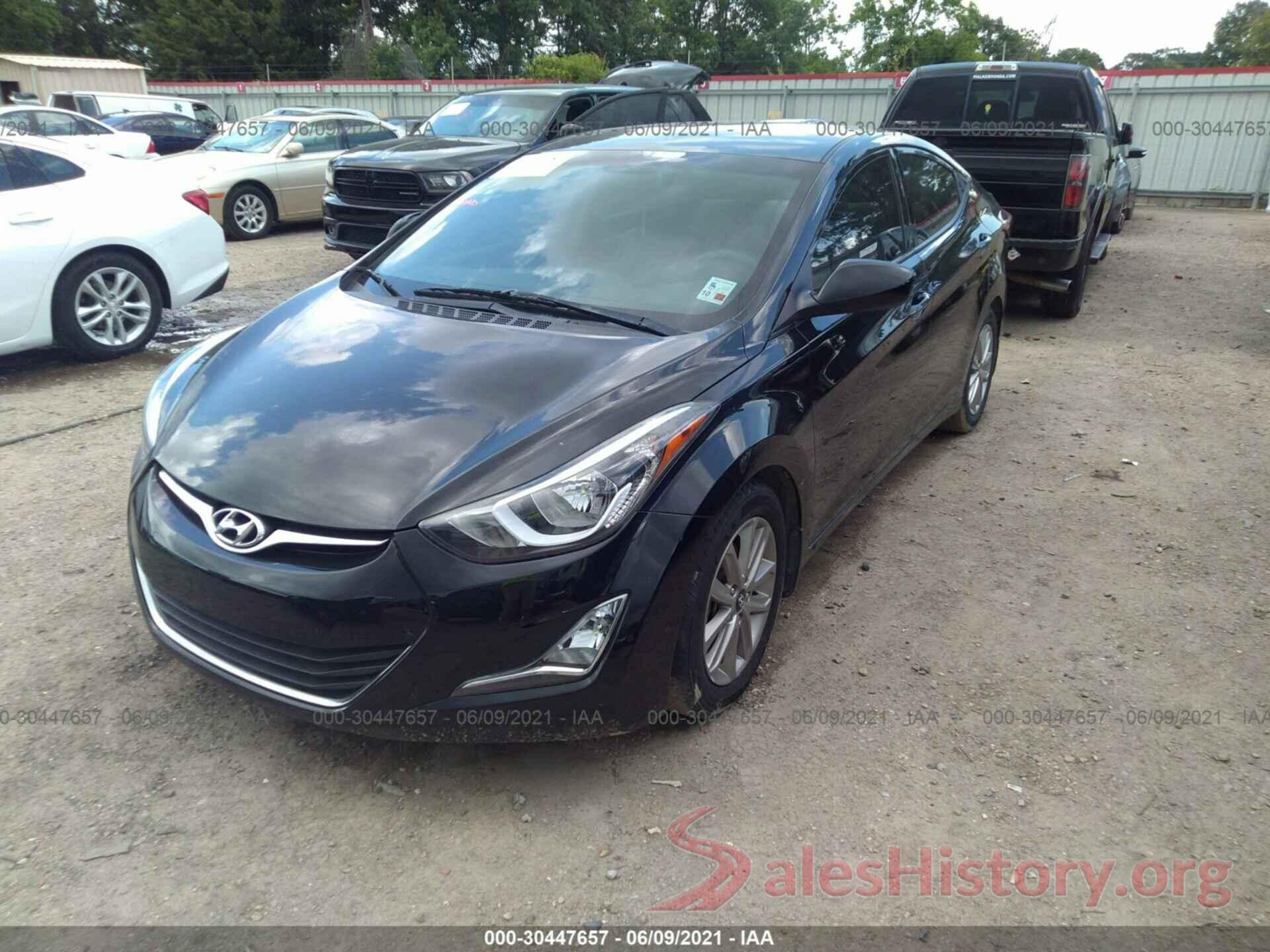 5NPDH4AE7GH728908 2016 HYUNDAI ELANTRA