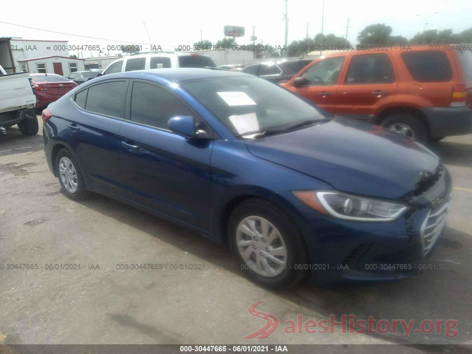 5NPD74LFXHH089840 2017 HYUNDAI ELANTRA